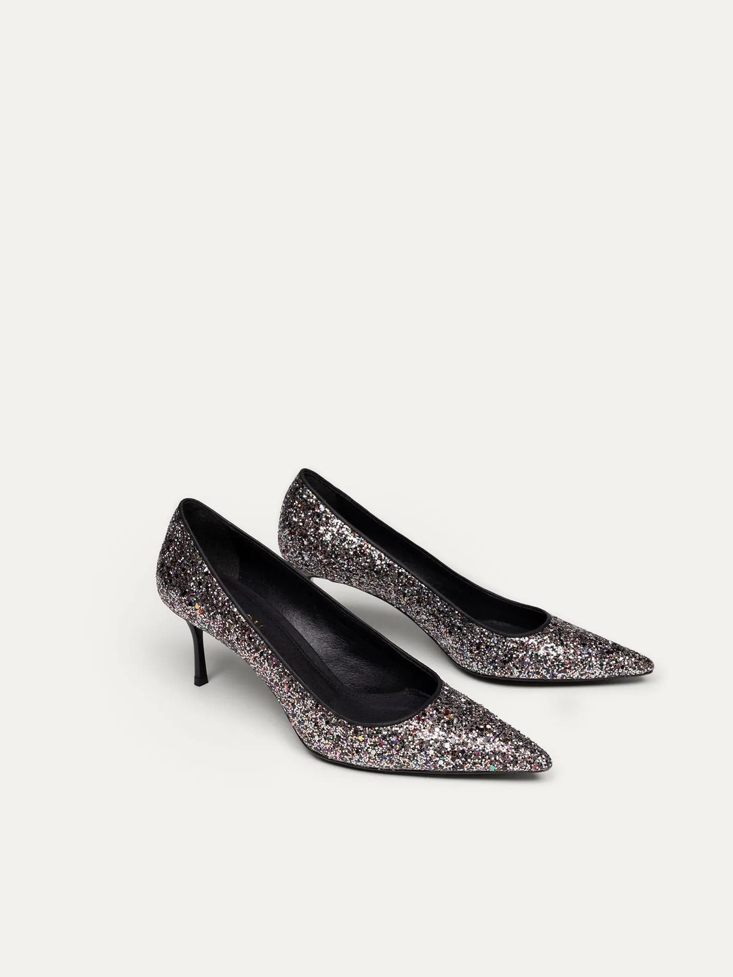 10h lundi au bureau Talons végan | Paillettes recyclées