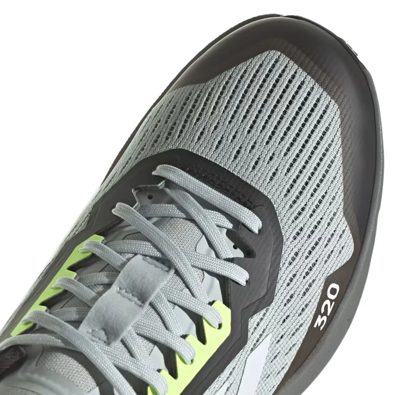 Adidas Terrex Agravic Flow 2.0 Chaussures de Trail Wonder Argent / Blanc Cristal / Jaune Lucide