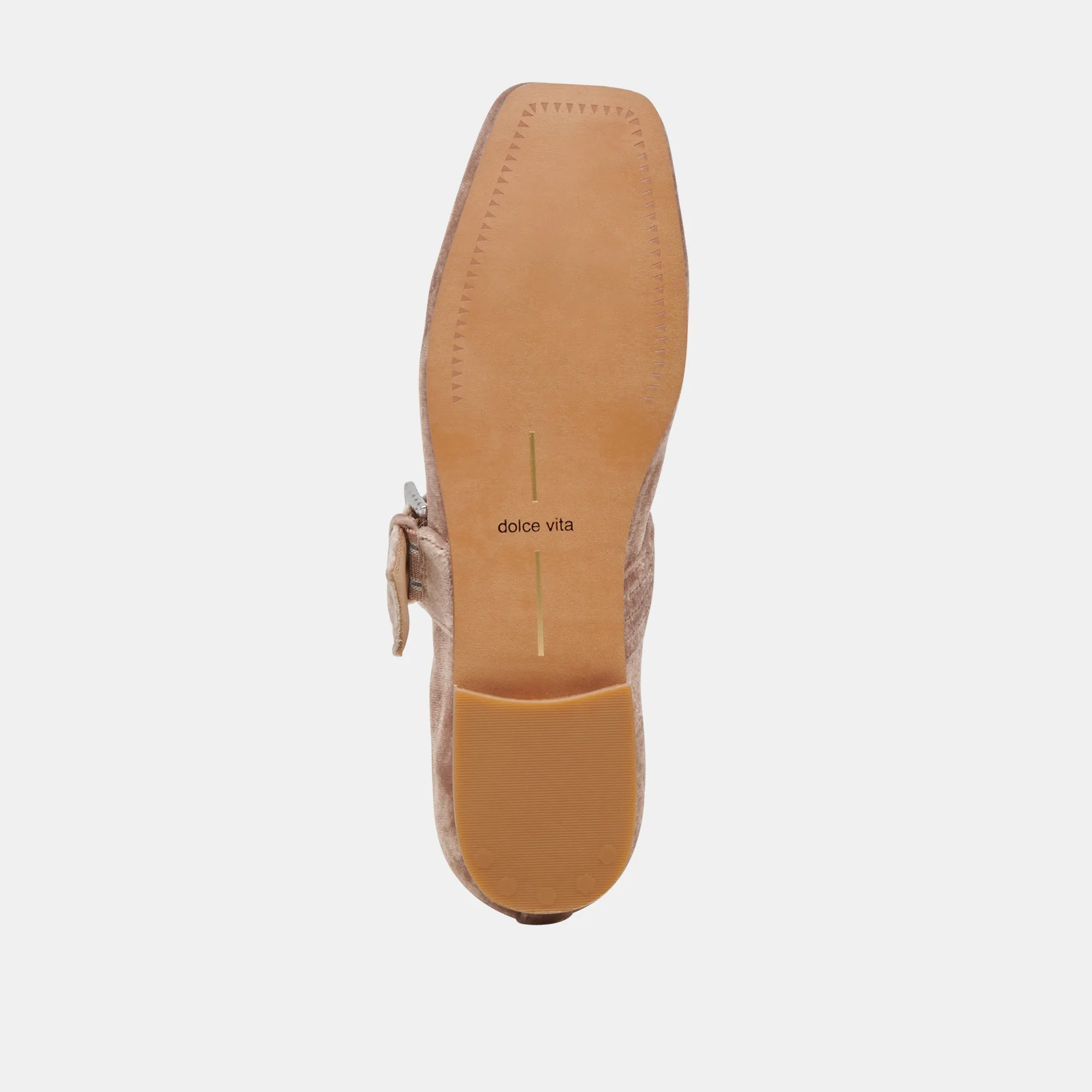 ARORA BALLERINES VELOURS ROSE