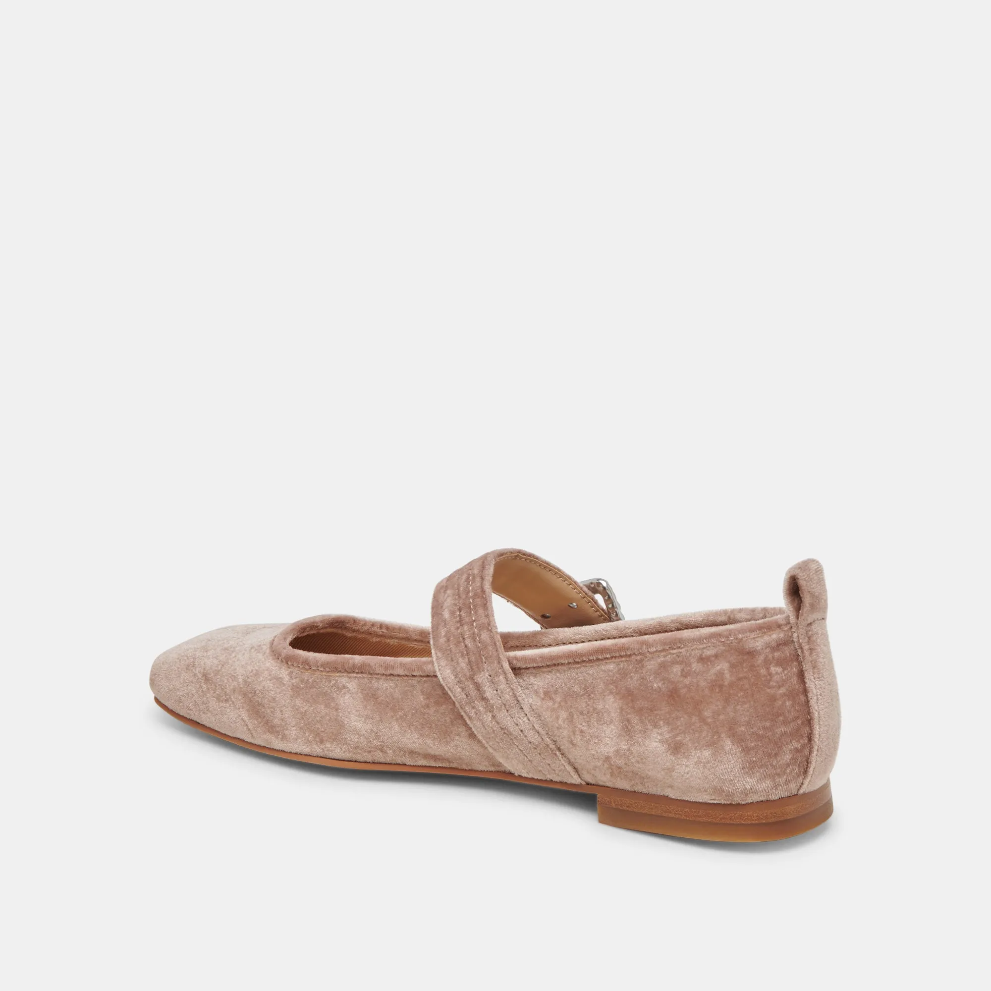 ARORA BALLERINES VELOURS ROSE