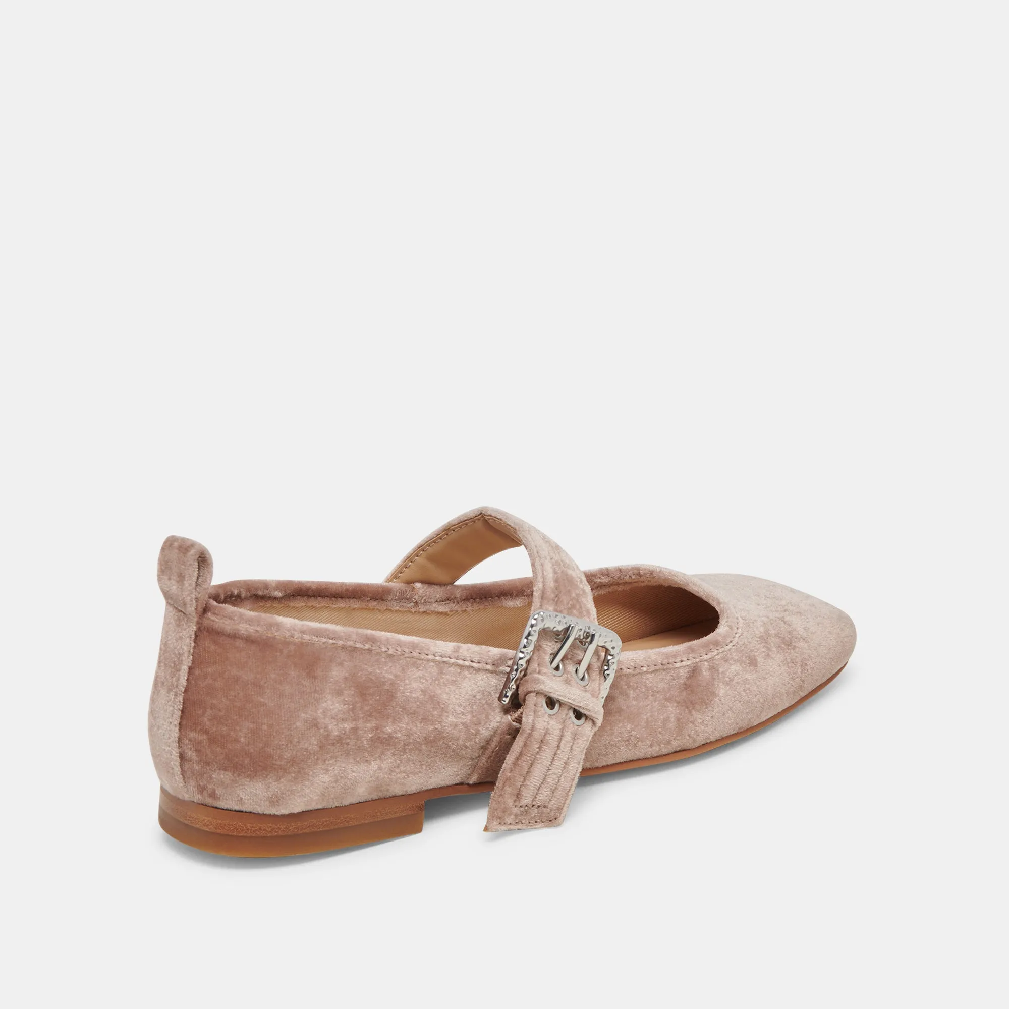 ARORA BALLERINES VELOURS ROSE