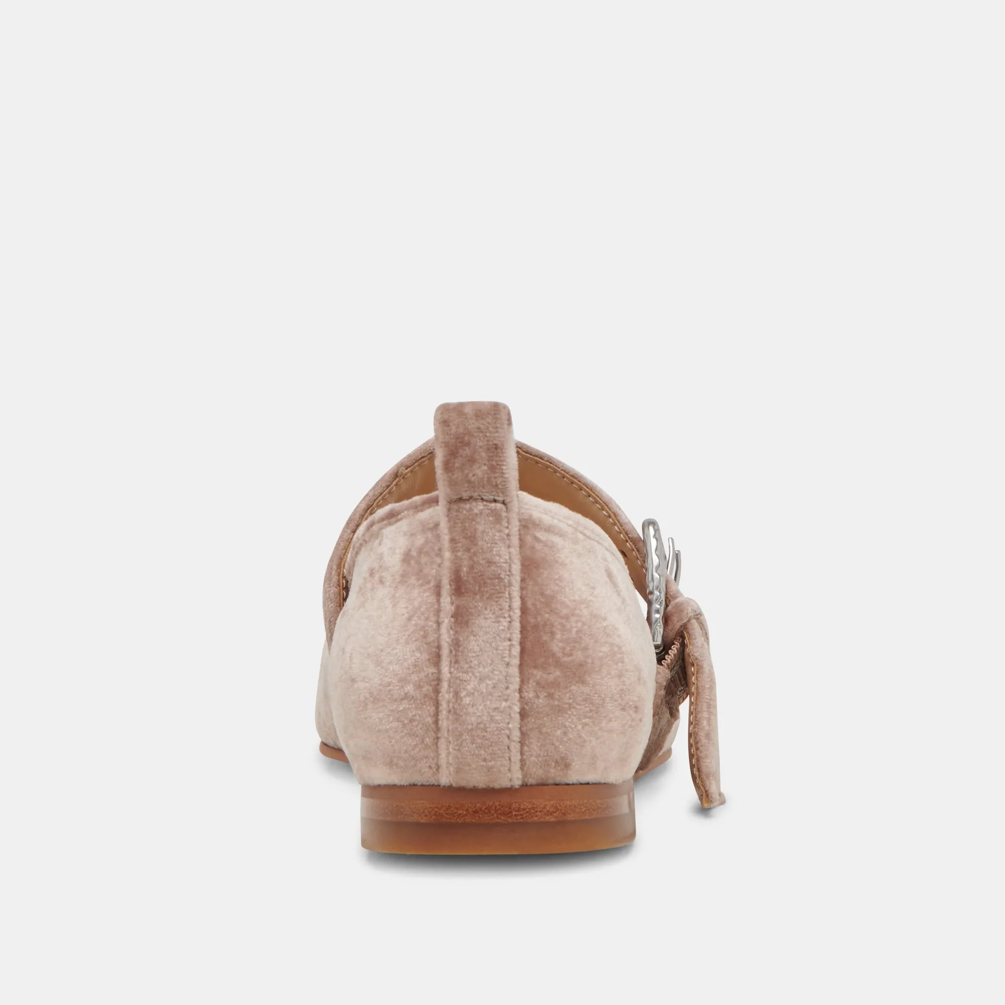 ARORA BALLERINES VELOURS ROSE