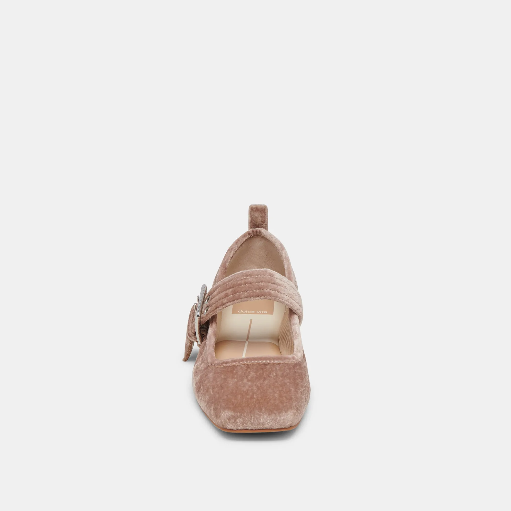 ARORA BALLERINES VELOURS ROSE