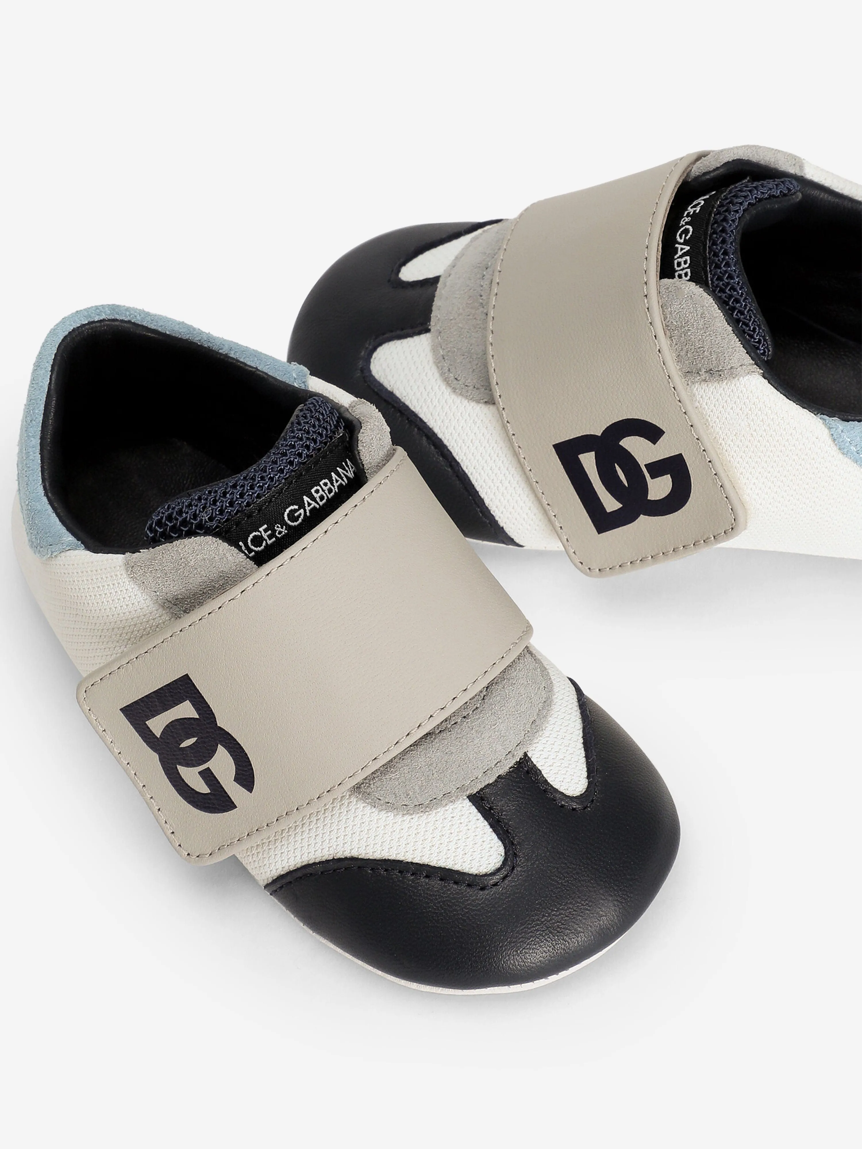 Chaussures pré-marche en cuir pour bébé garçon multicolores