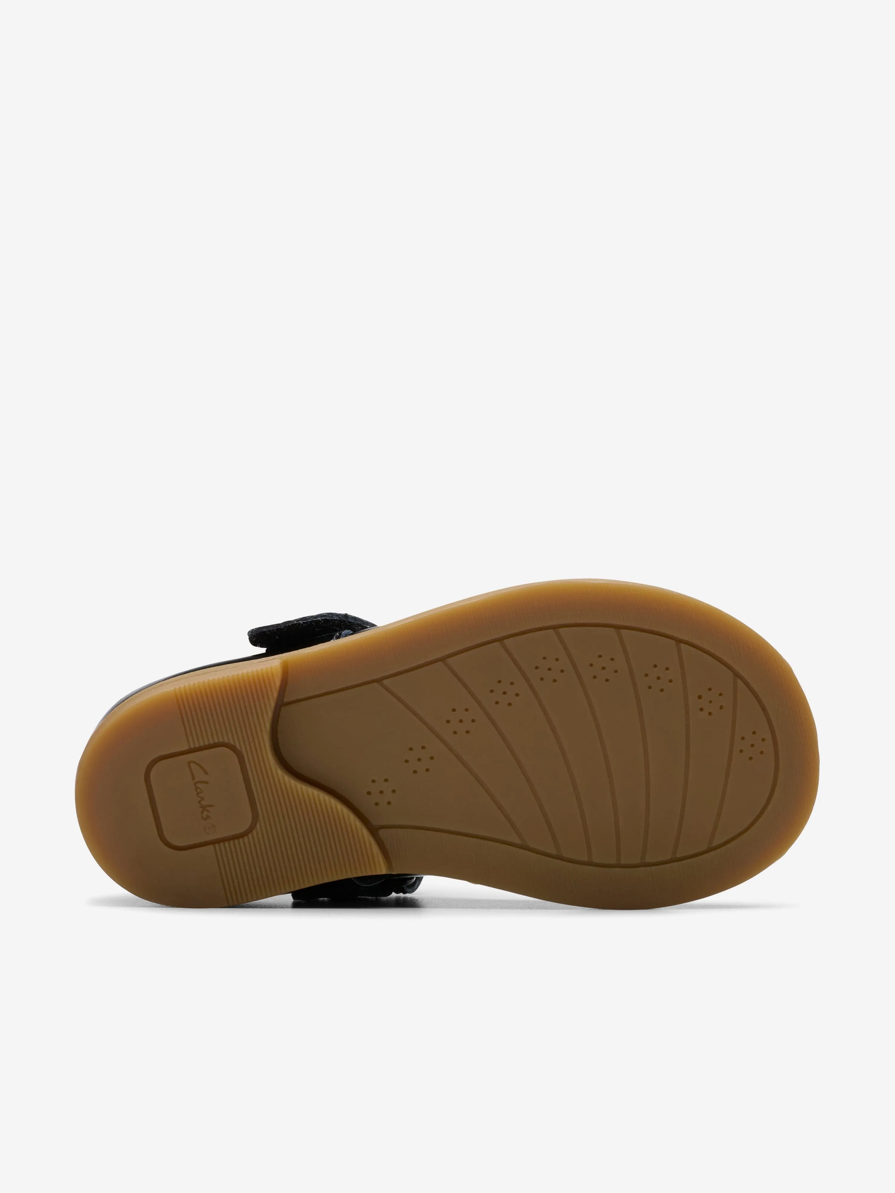 Chaussures Mary Jane à bout rond vernies pour bébé fille en noir