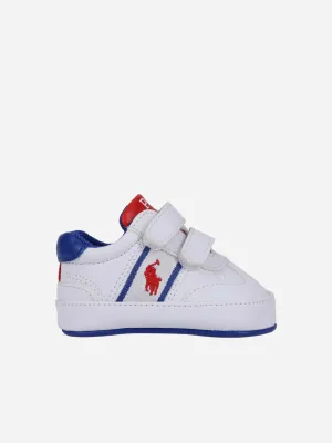 Chaussures d'entraînement Baby Heritage Court III T-Toe en blanc