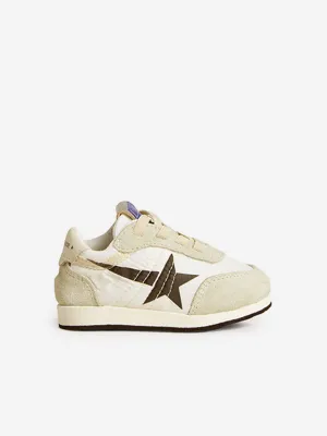 Chaussures de Marathon pour Bébé en Blanc
