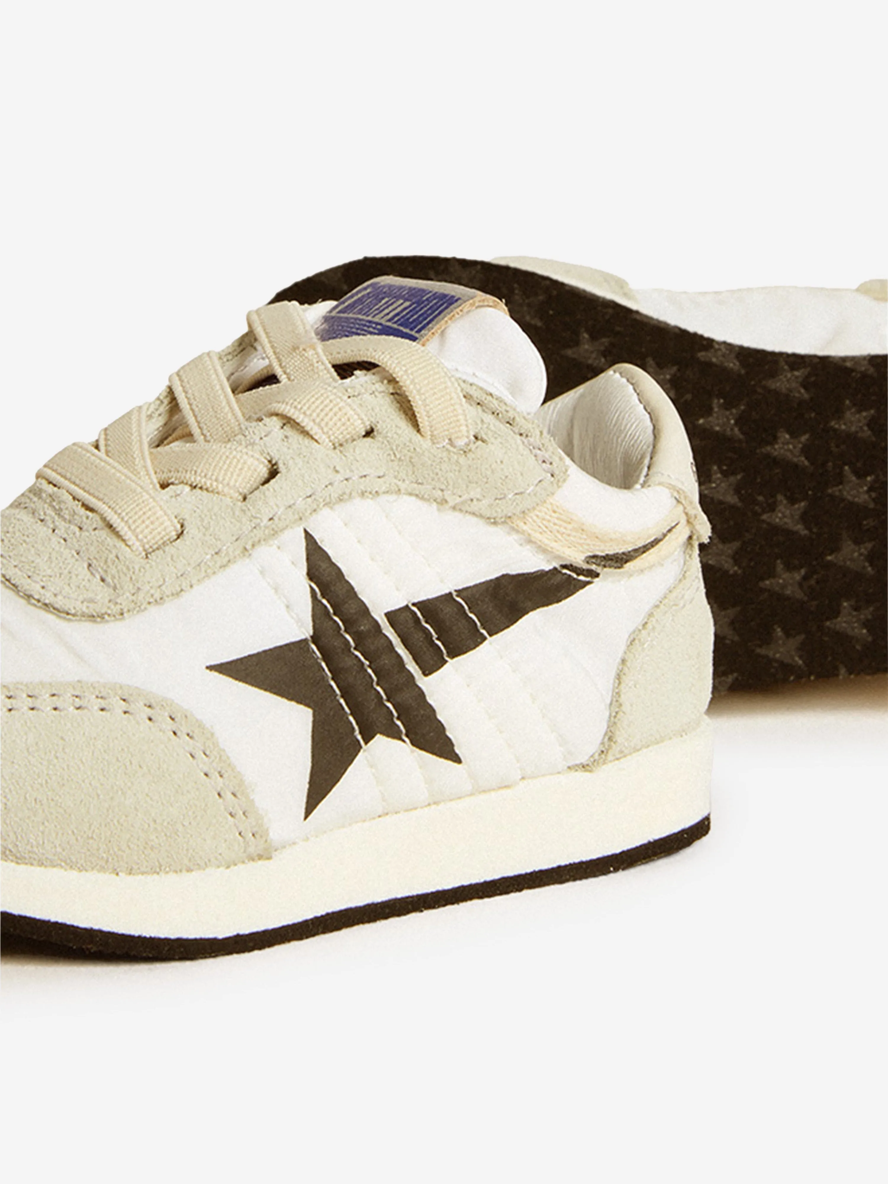 Chaussures de Marathon pour Bébé en Blanc
