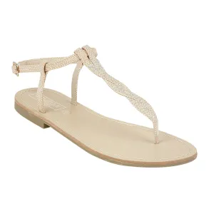 Chaussures plates beige
