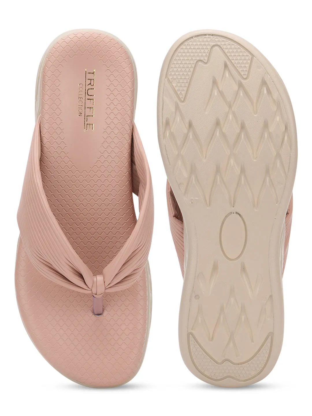 Escarpins en PU beige à enfiler (TC-ST-023-BEIG)