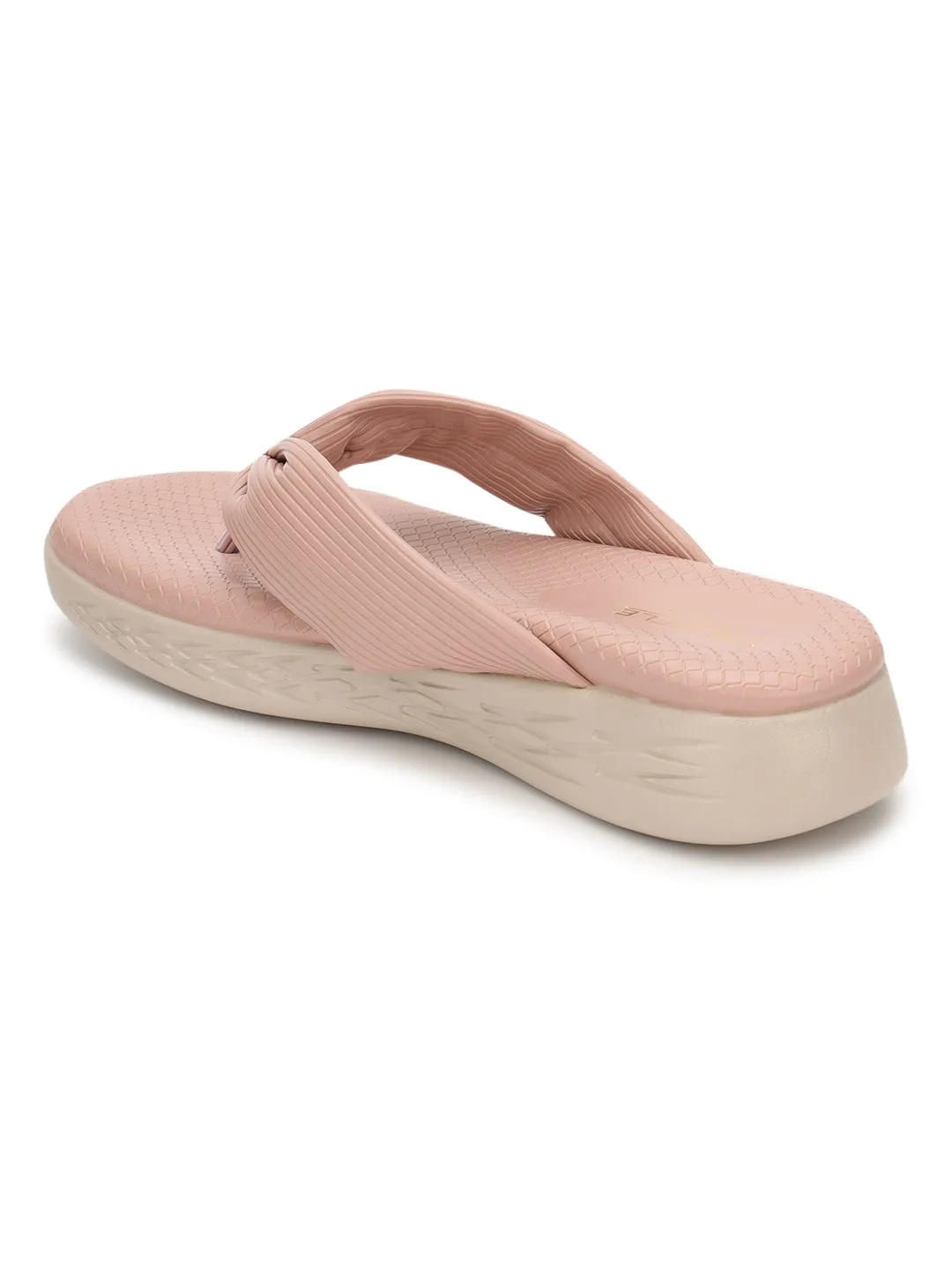 Escarpins en PU beige à enfiler (TC-ST-023-BEIG)