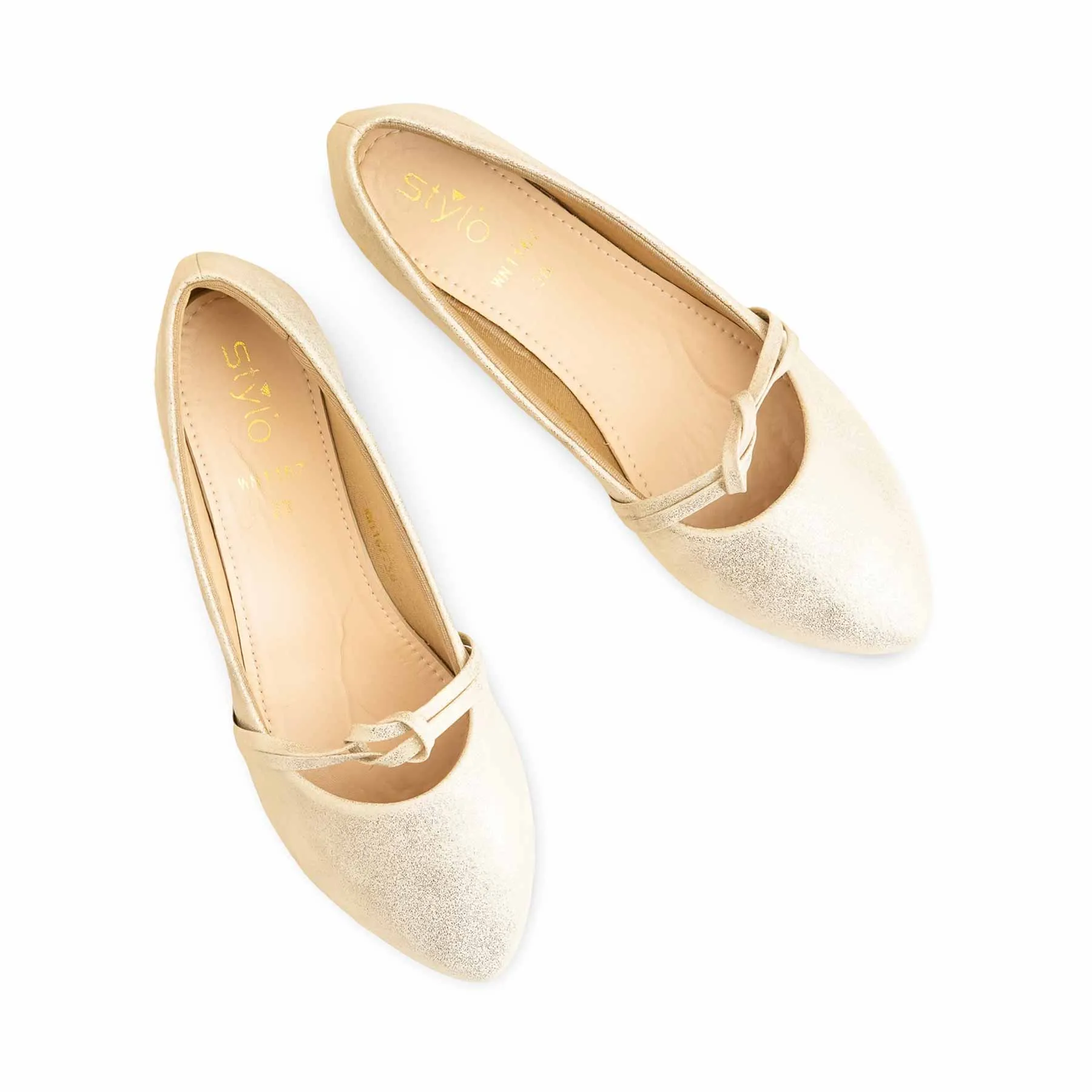 Escarpins Beige Pour Femmes WN1167