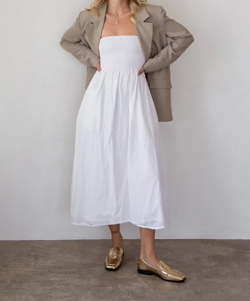 BENY FLATS CUIR DORÉ VIEILLI