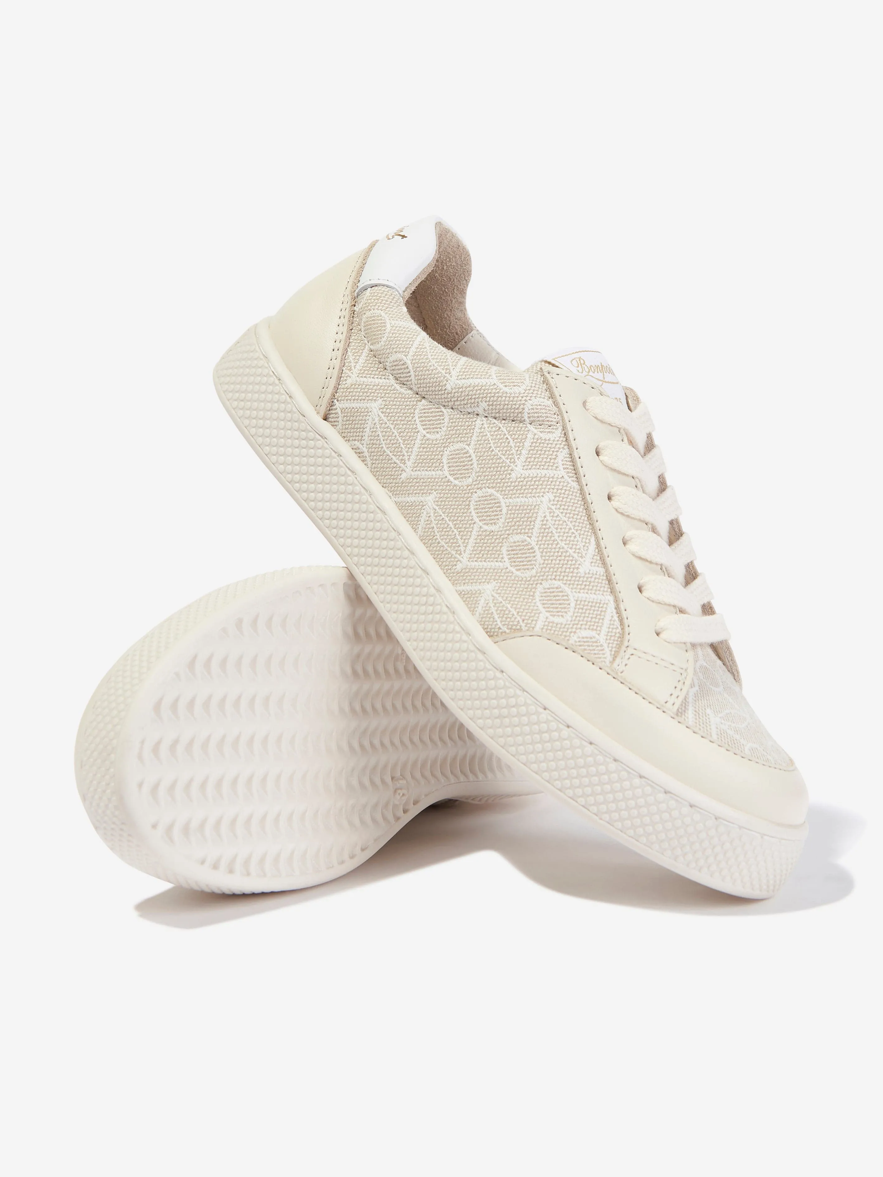 Bonpoint Kids Cameron Baskets en Beige