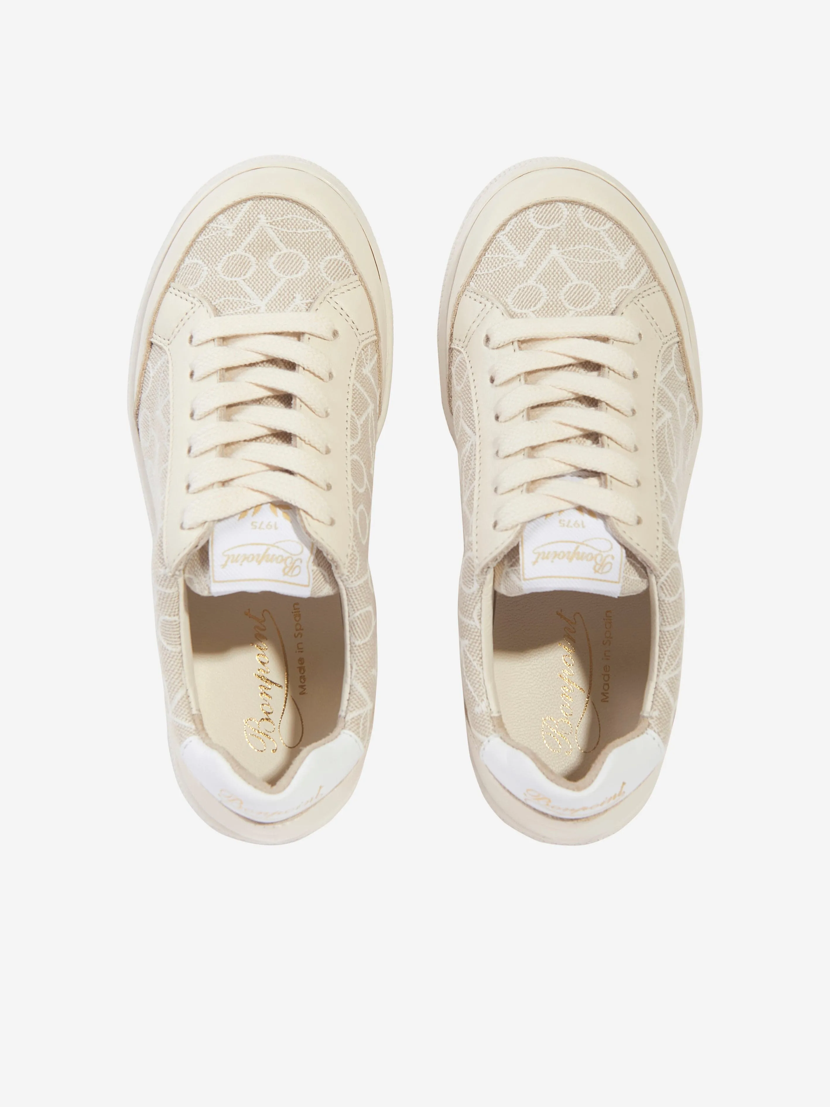 Bonpoint Kids Cameron Baskets en Beige