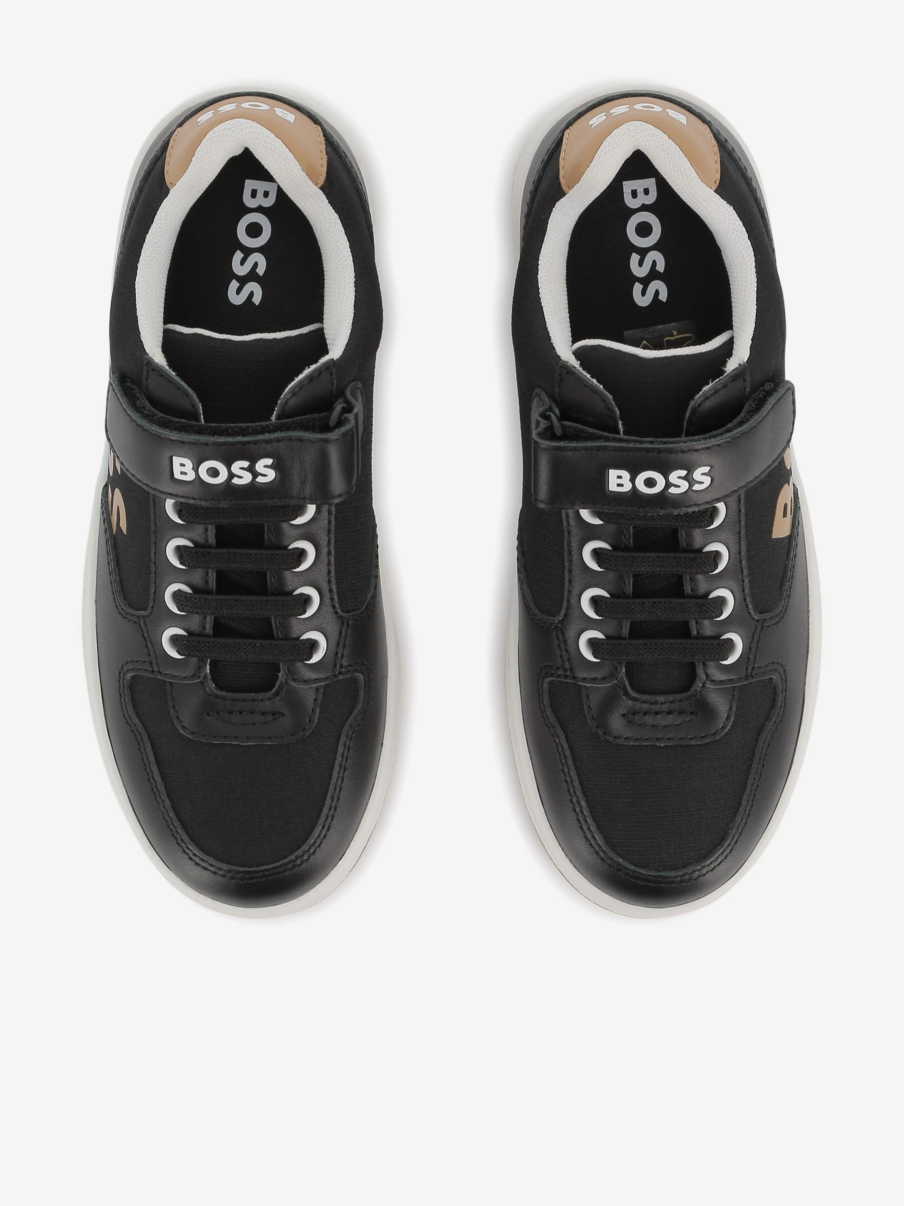 Chaussures de sport BOSS Boys Logo en noir