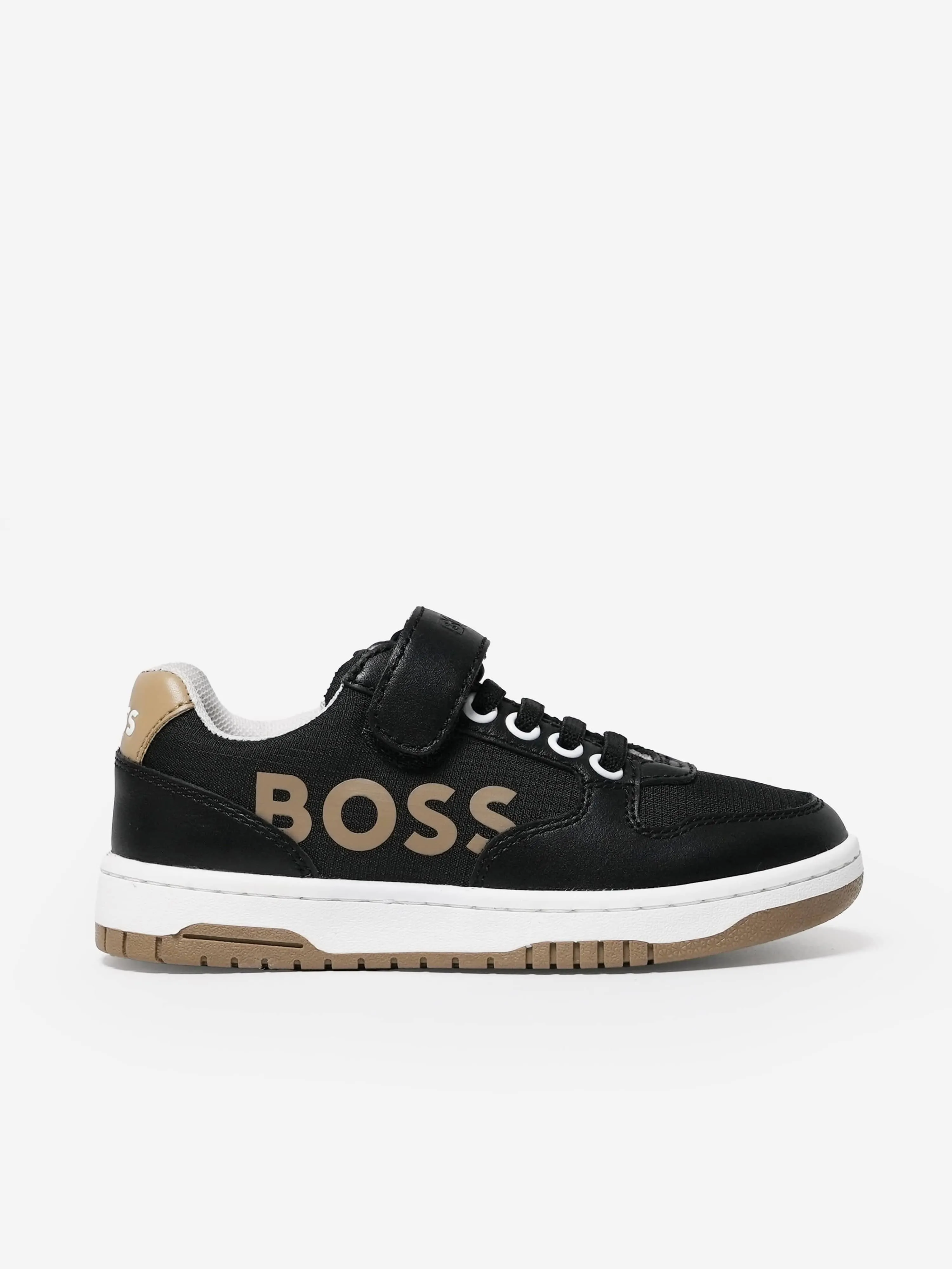 Chaussures de sport BOSS Boys Logo en noir