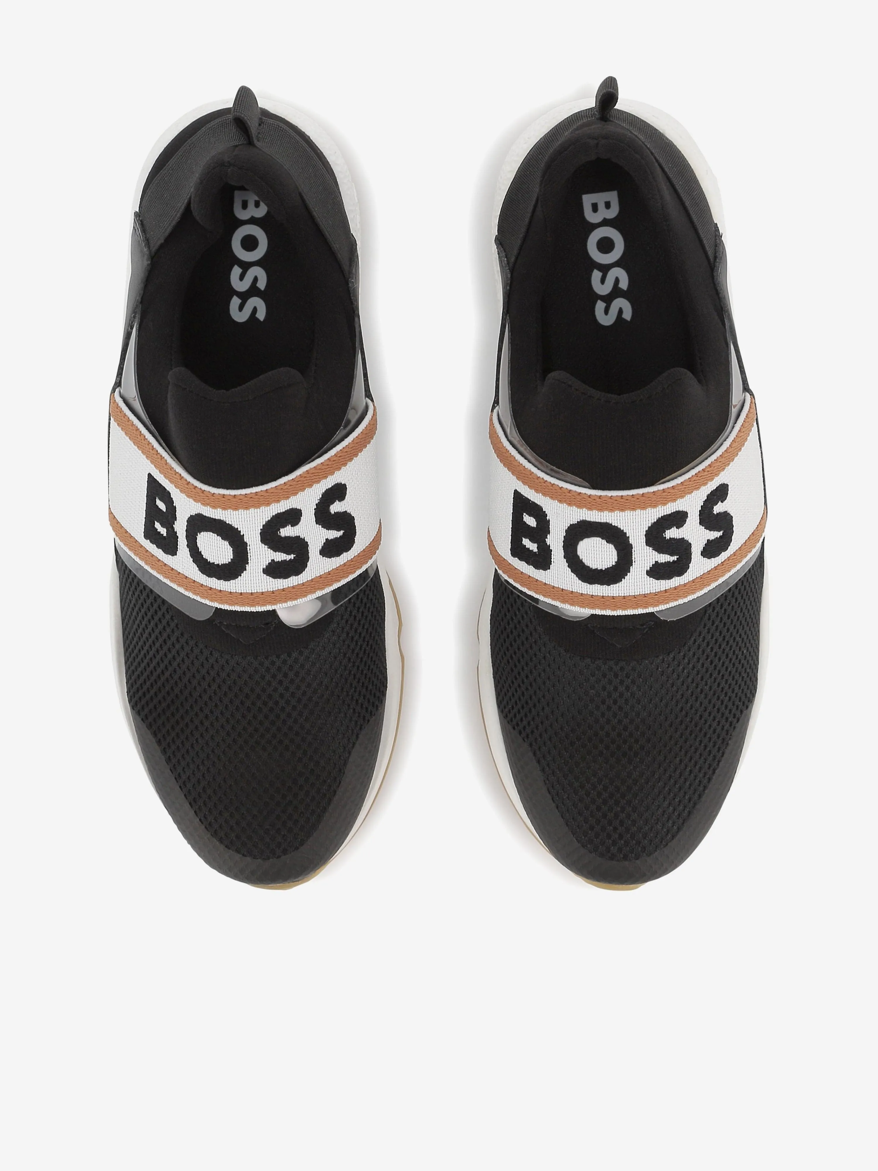Chaussures de sport BOSS Boys Logo en noir