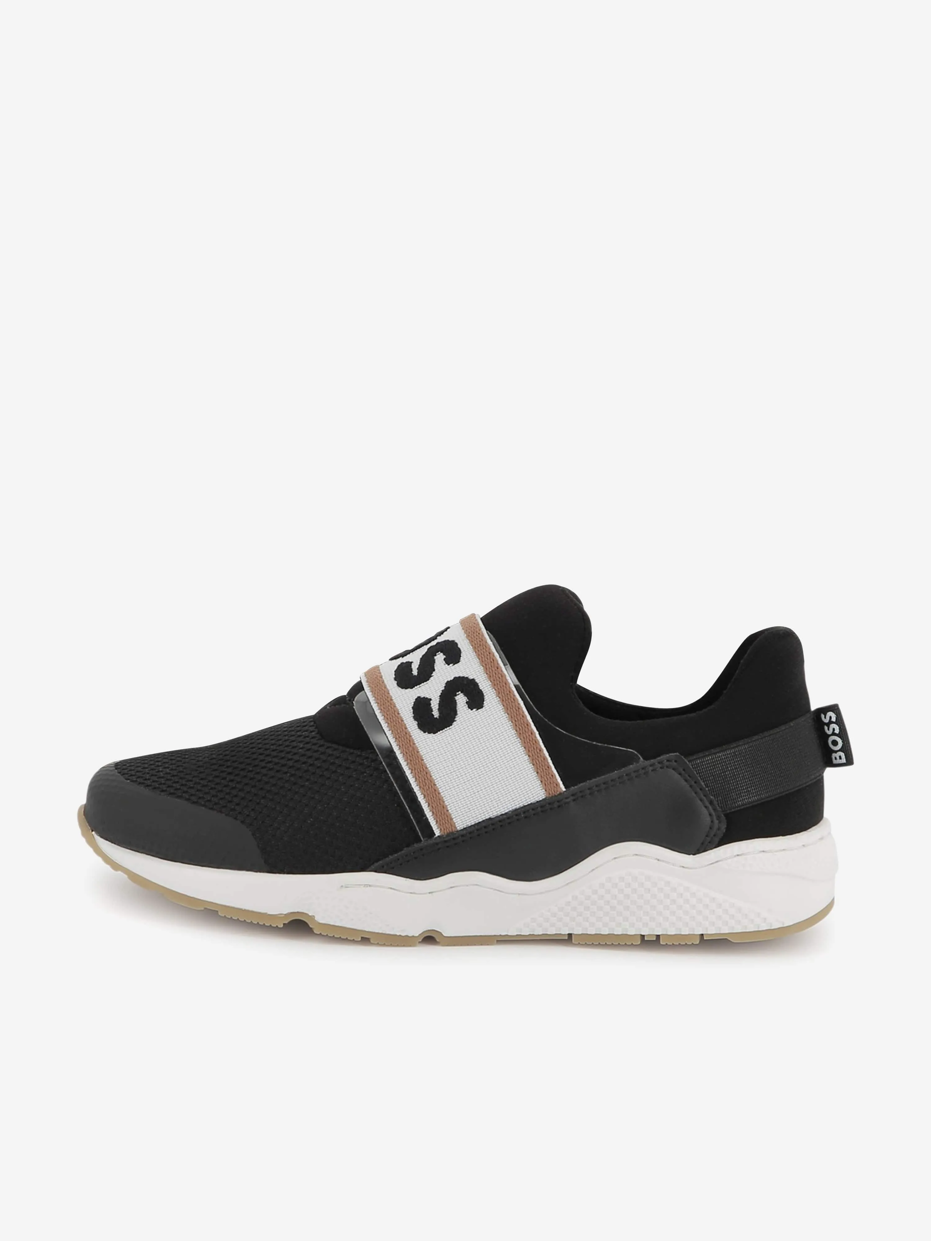 Chaussures de sport BOSS Boys Logo en noir