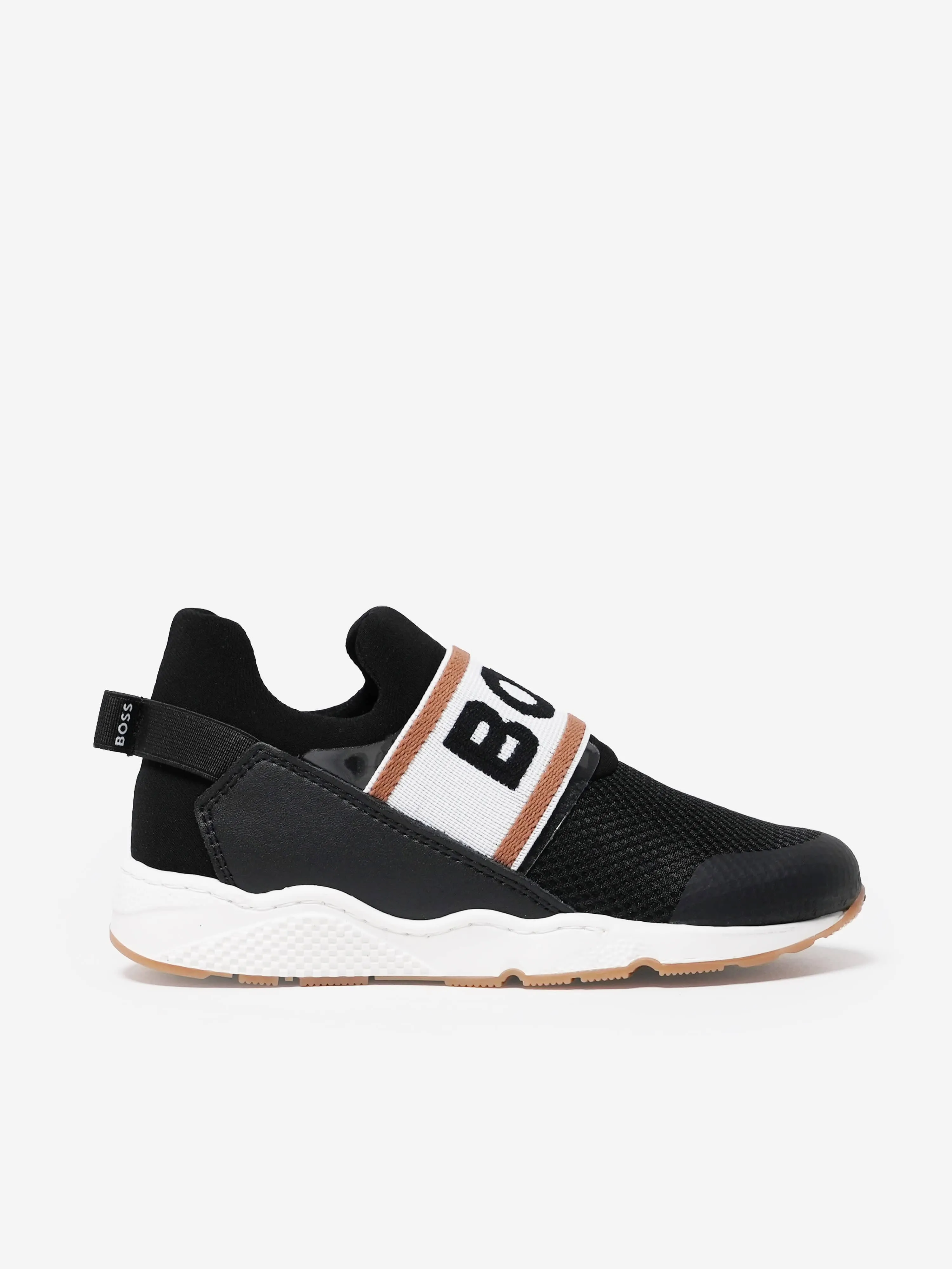 Chaussures de sport BOSS Boys Logo en noir