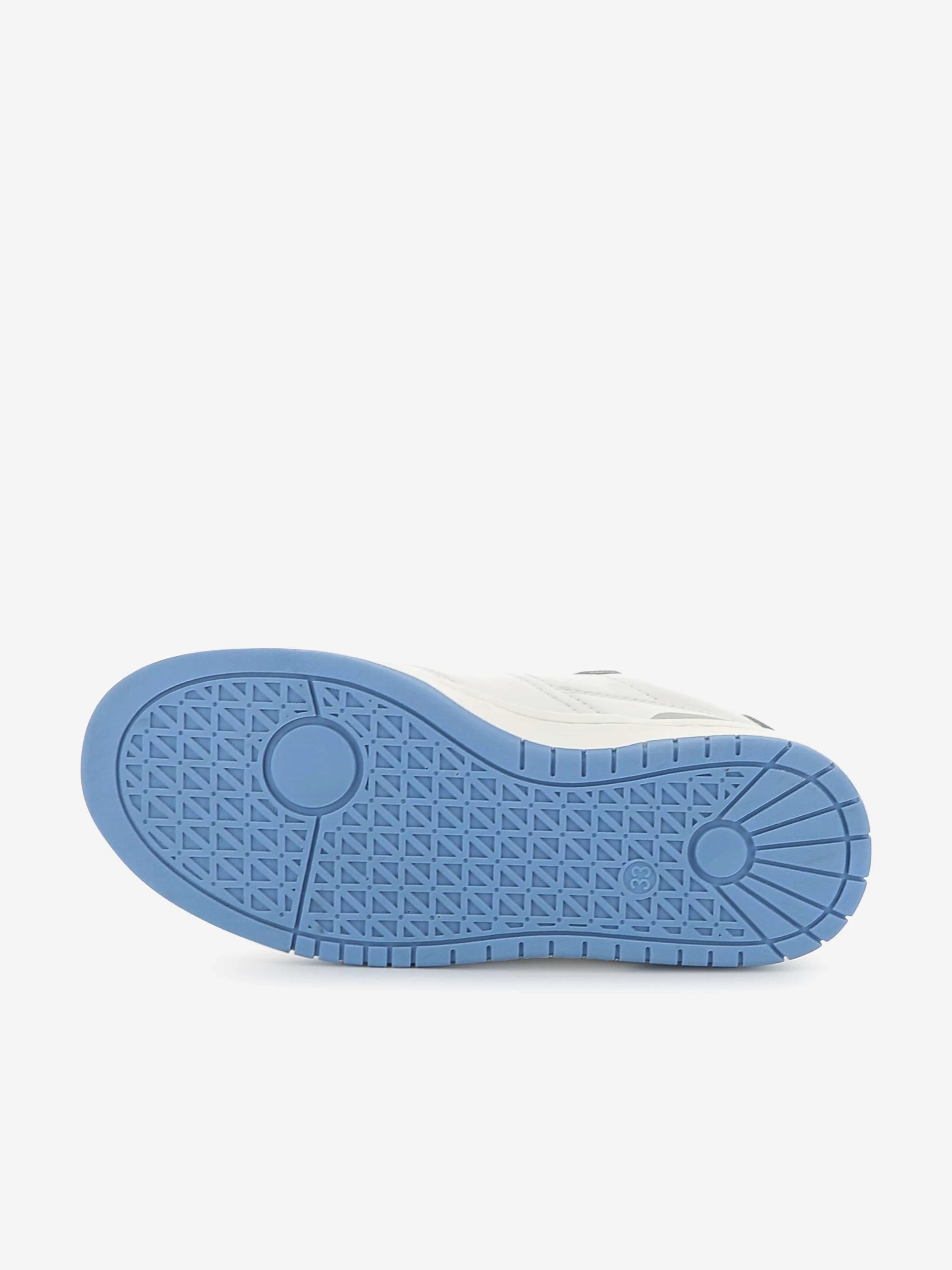 Baskets à lacets BOSS Kids avec logo en blanc