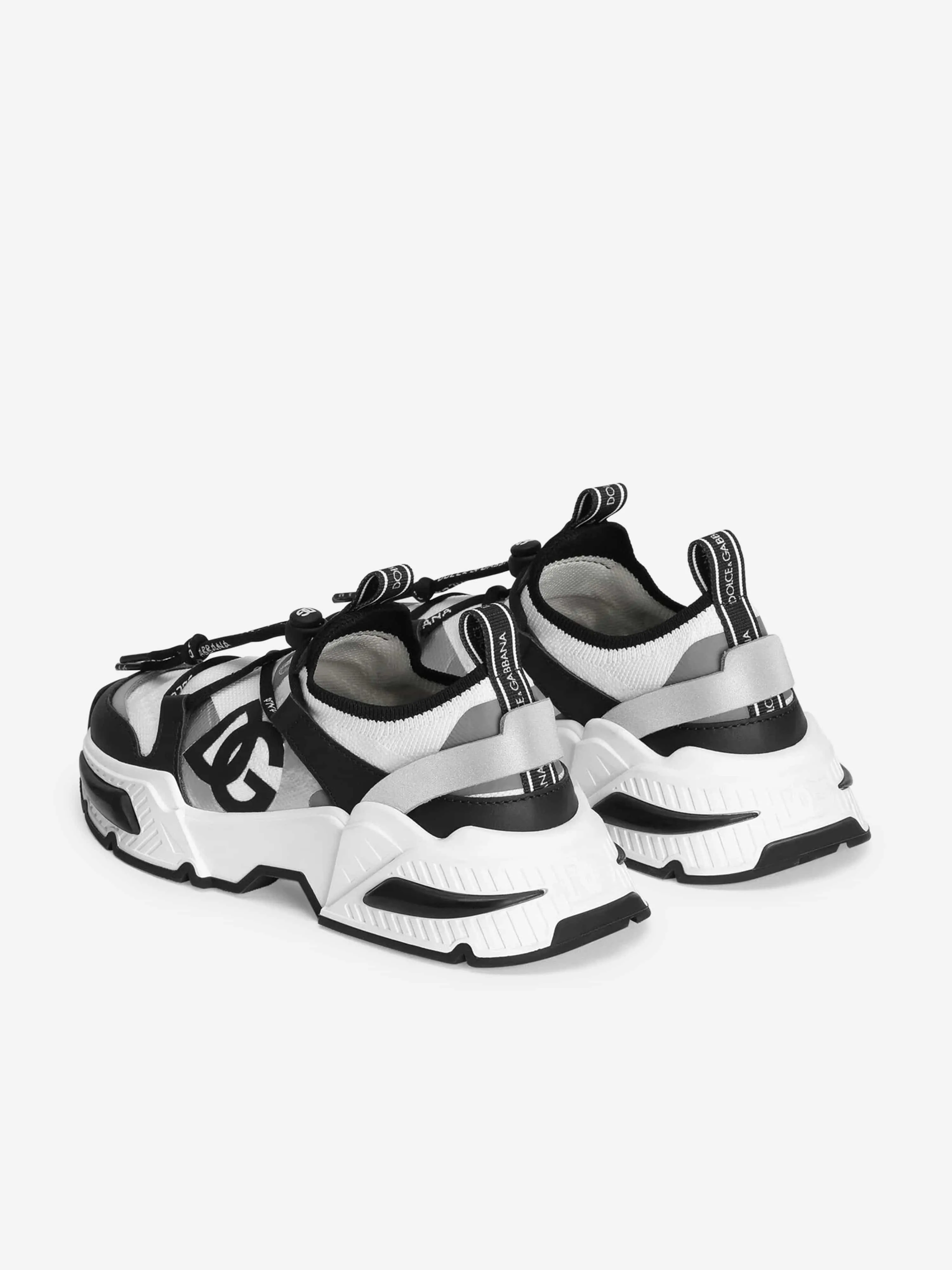 Chaussures de sport à lacets Daymaster pour garçons en blanc