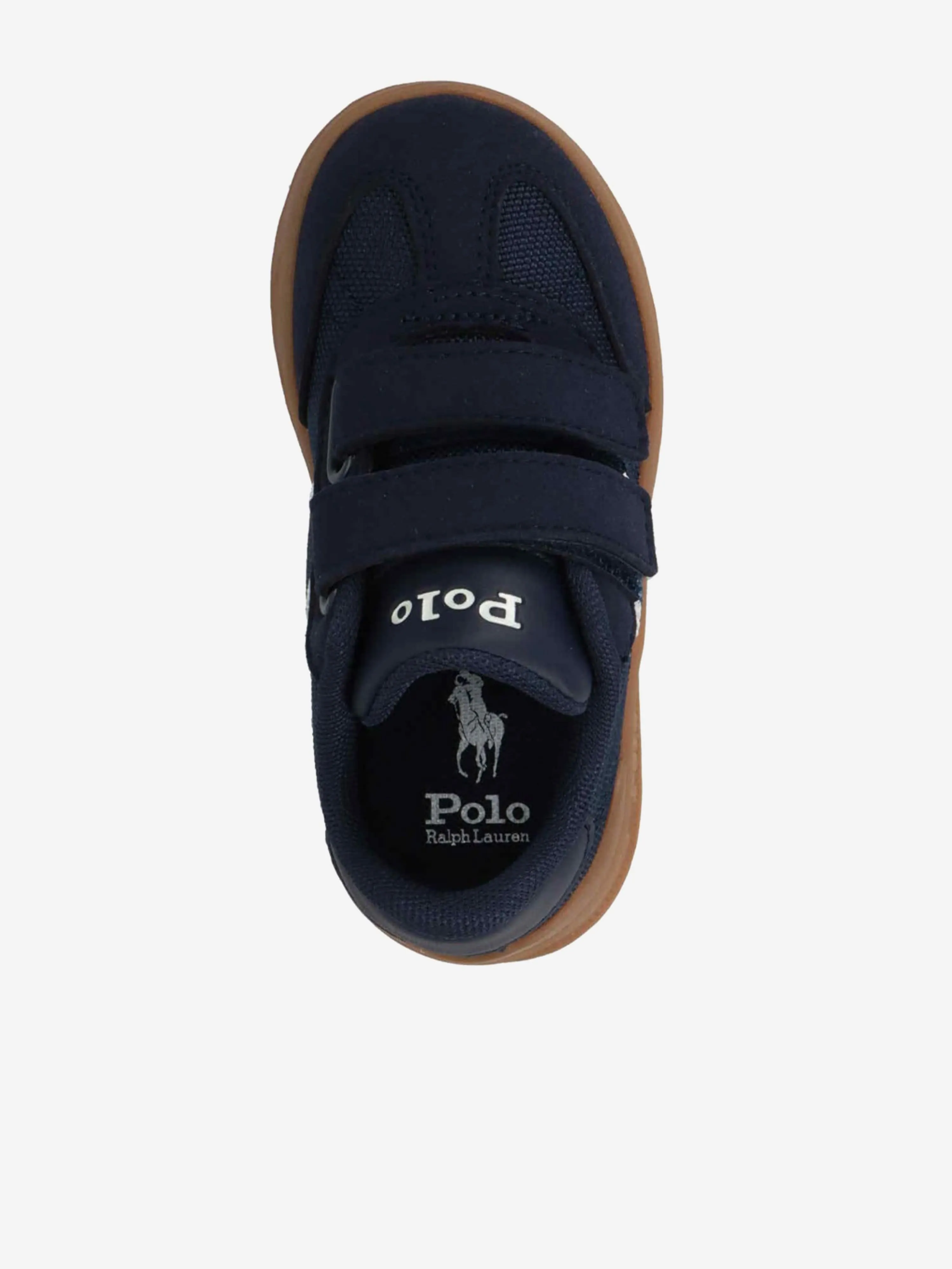 Chaussures d'entraînement faciles à enfiler Heritage Court III T-Toe pour garçons en marine