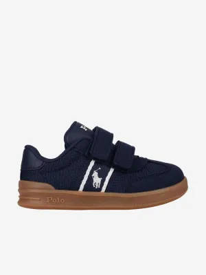 Chaussures d'entraînement faciles à enfiler Heritage Court III T-Toe pour garçons en marine