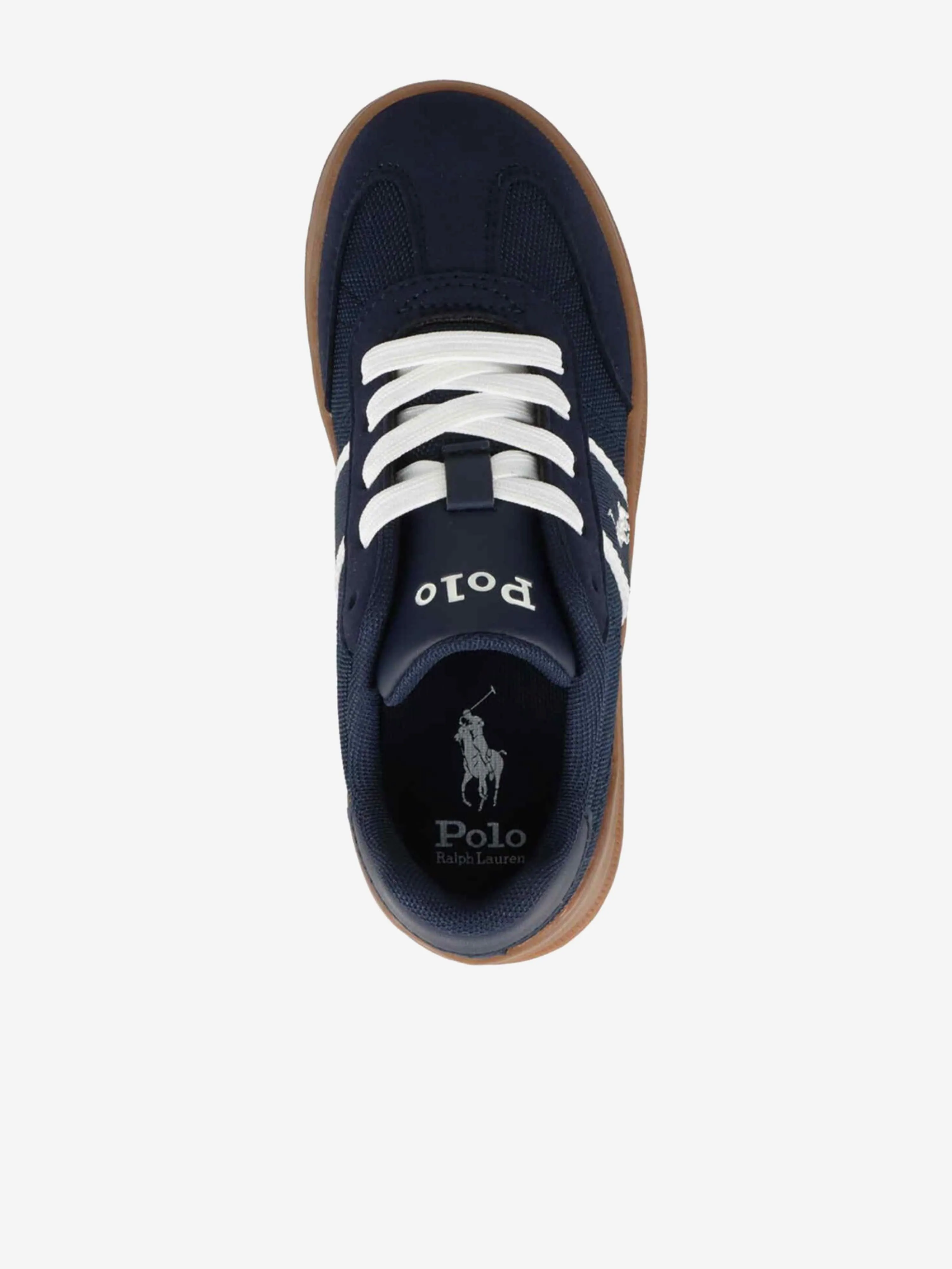 Chaussures de sport à bout rond Heritage Court III pour garçons en marine