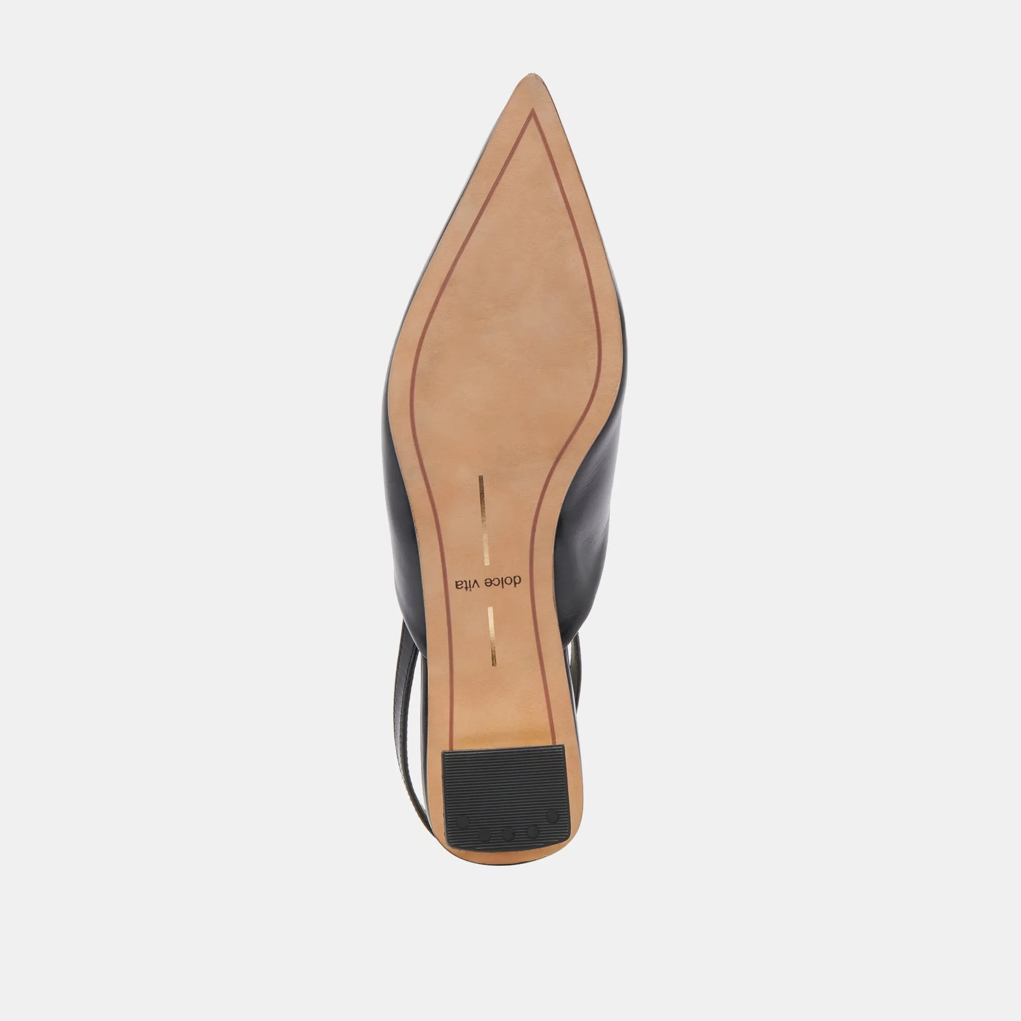 BYANCA FLATS CUIR NOIR