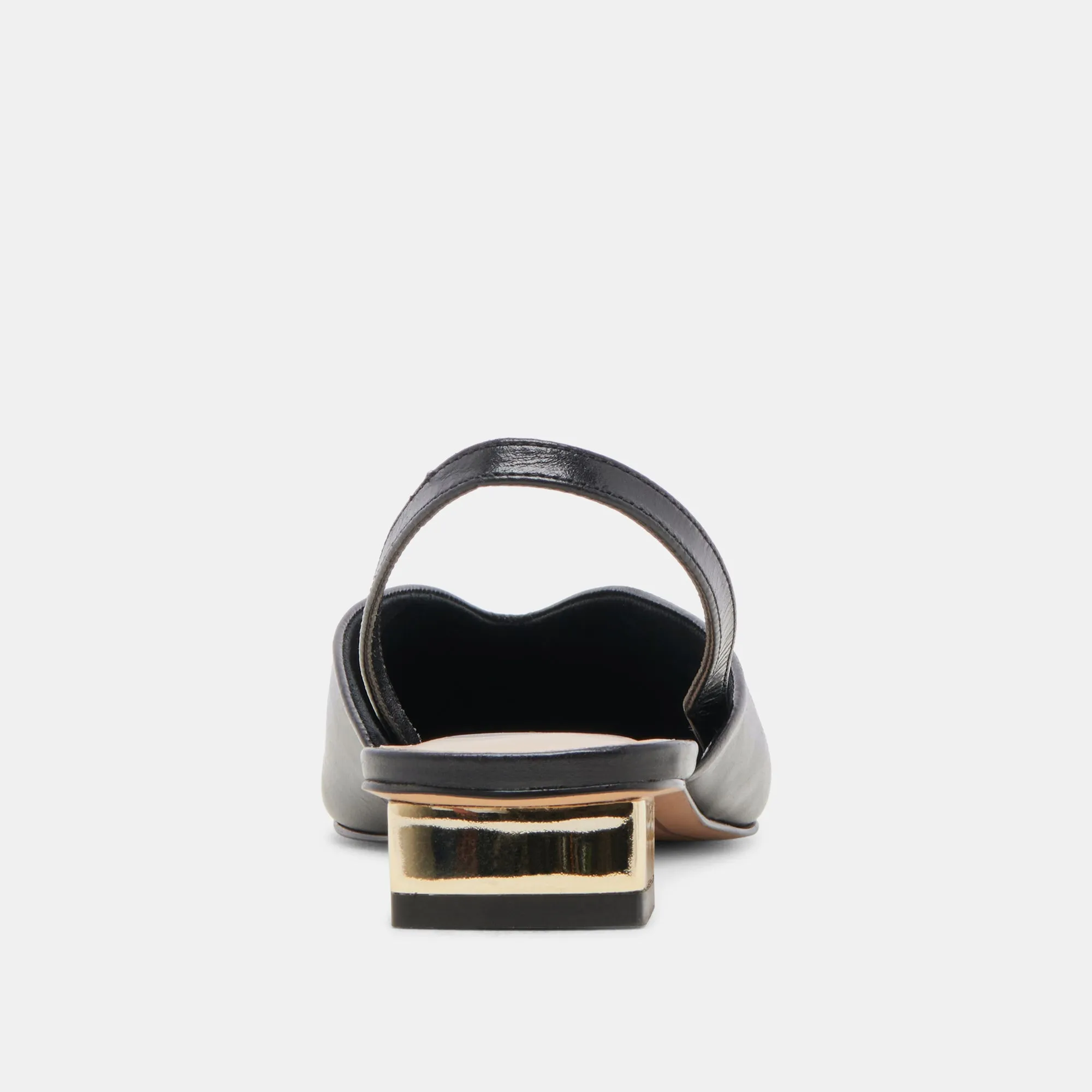 BYANCA FLATS CUIR NOIR