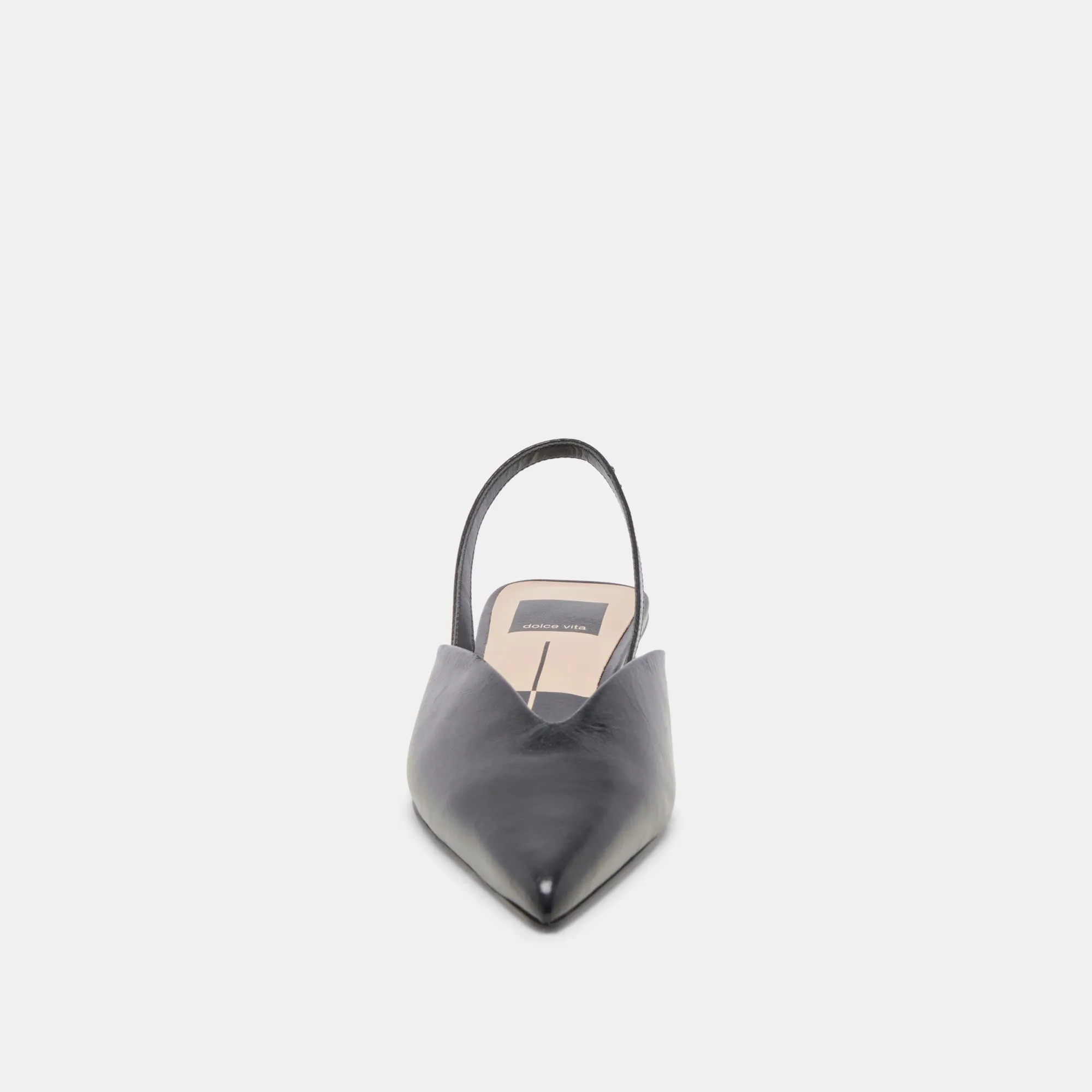 BYANCA FLATS CUIR NOIR