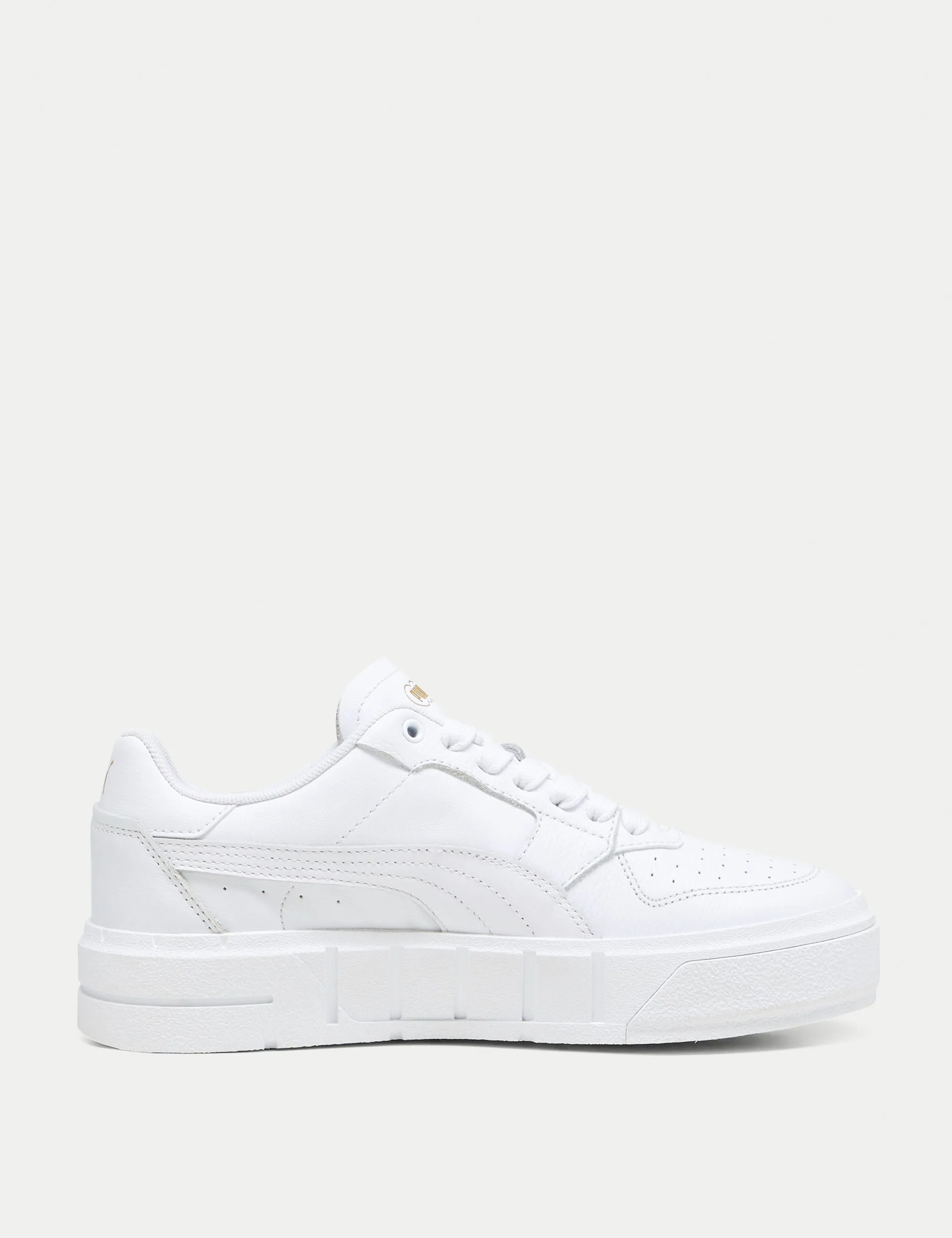 Baskets en cuir Cali Court - Blanc
