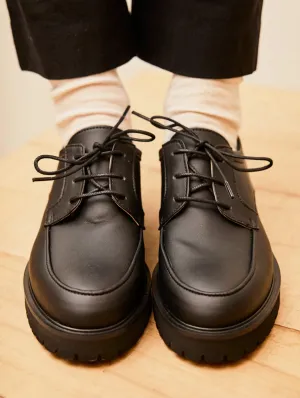 Camden Recycled Grain Vegan Lacets | Noir