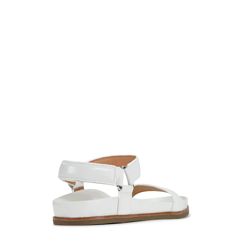 Lit moelleux en cuir caramel