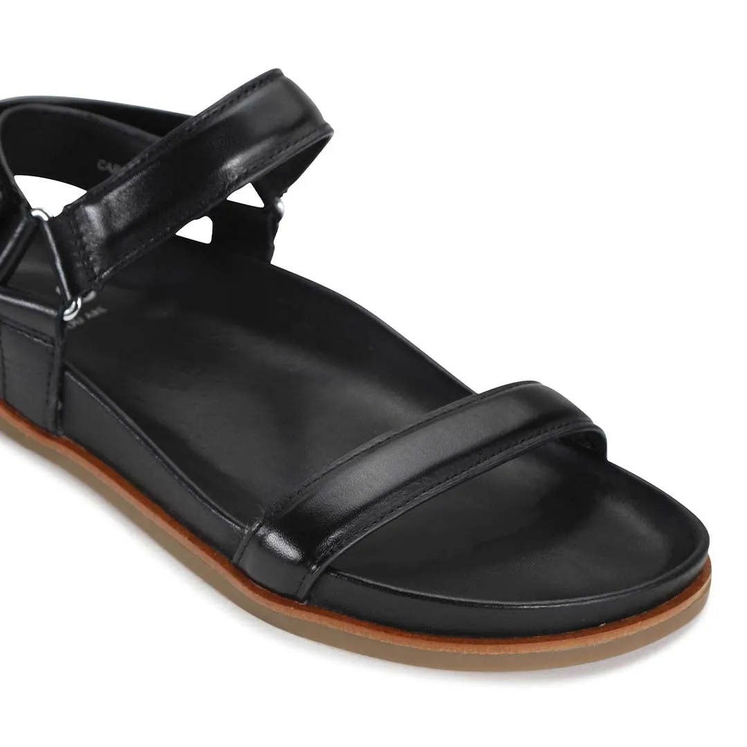 Lit moelleux en cuir caramel