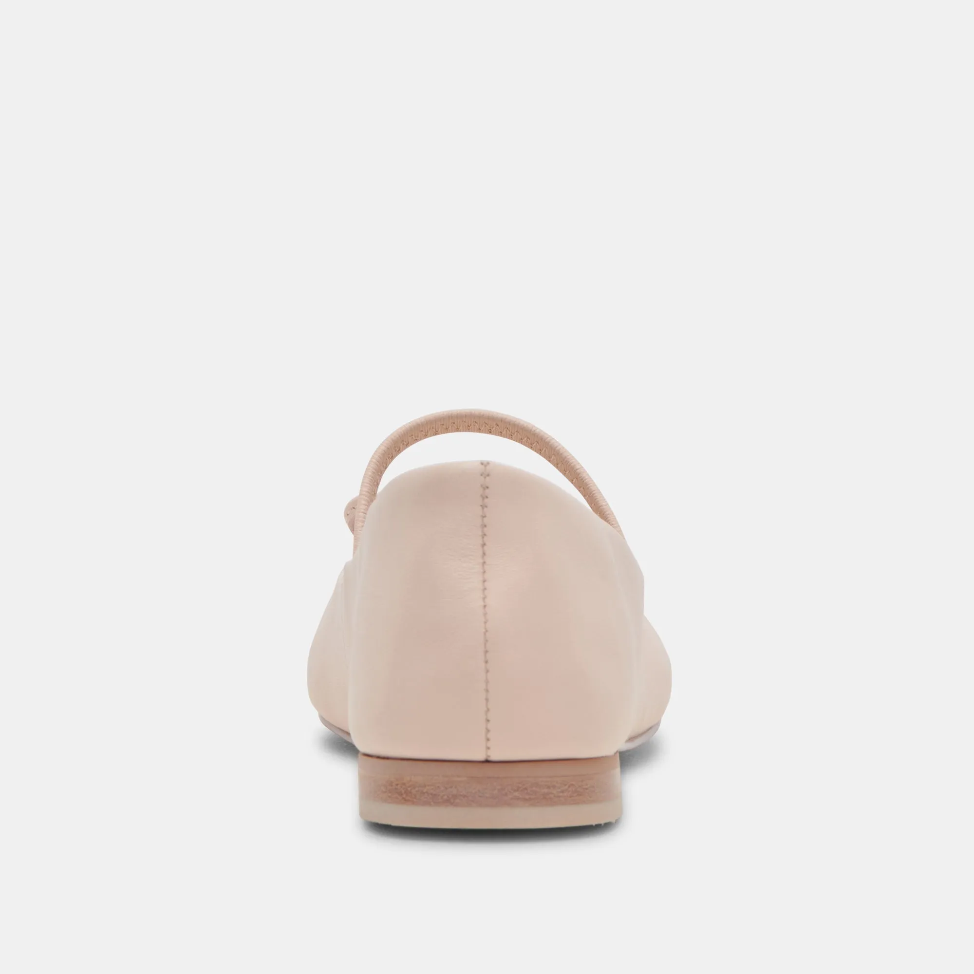 CARIN BALLET FLATS CUIR ROSE CLAIR