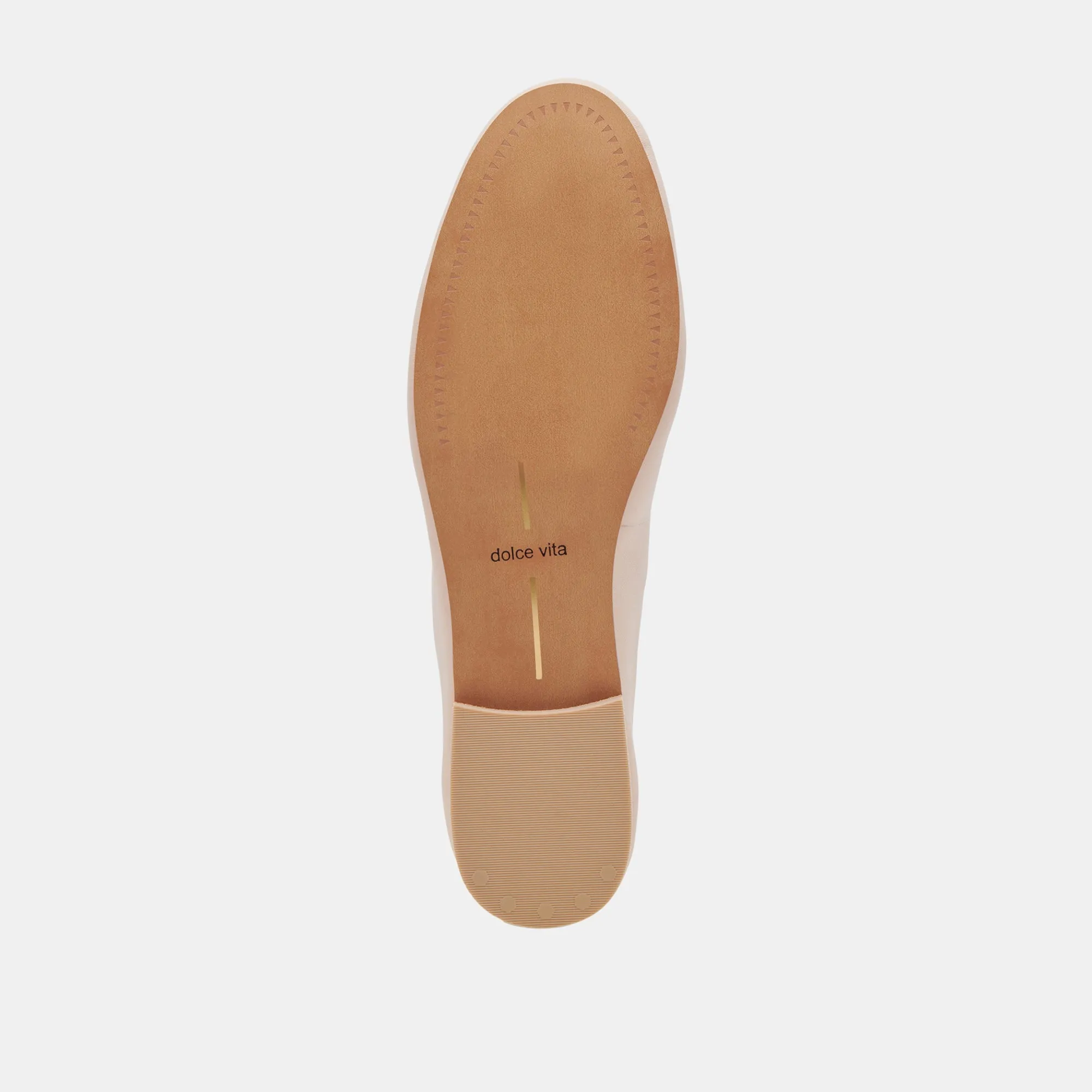 CARIN BALLET FLATS CUIR ROSE CLAIR