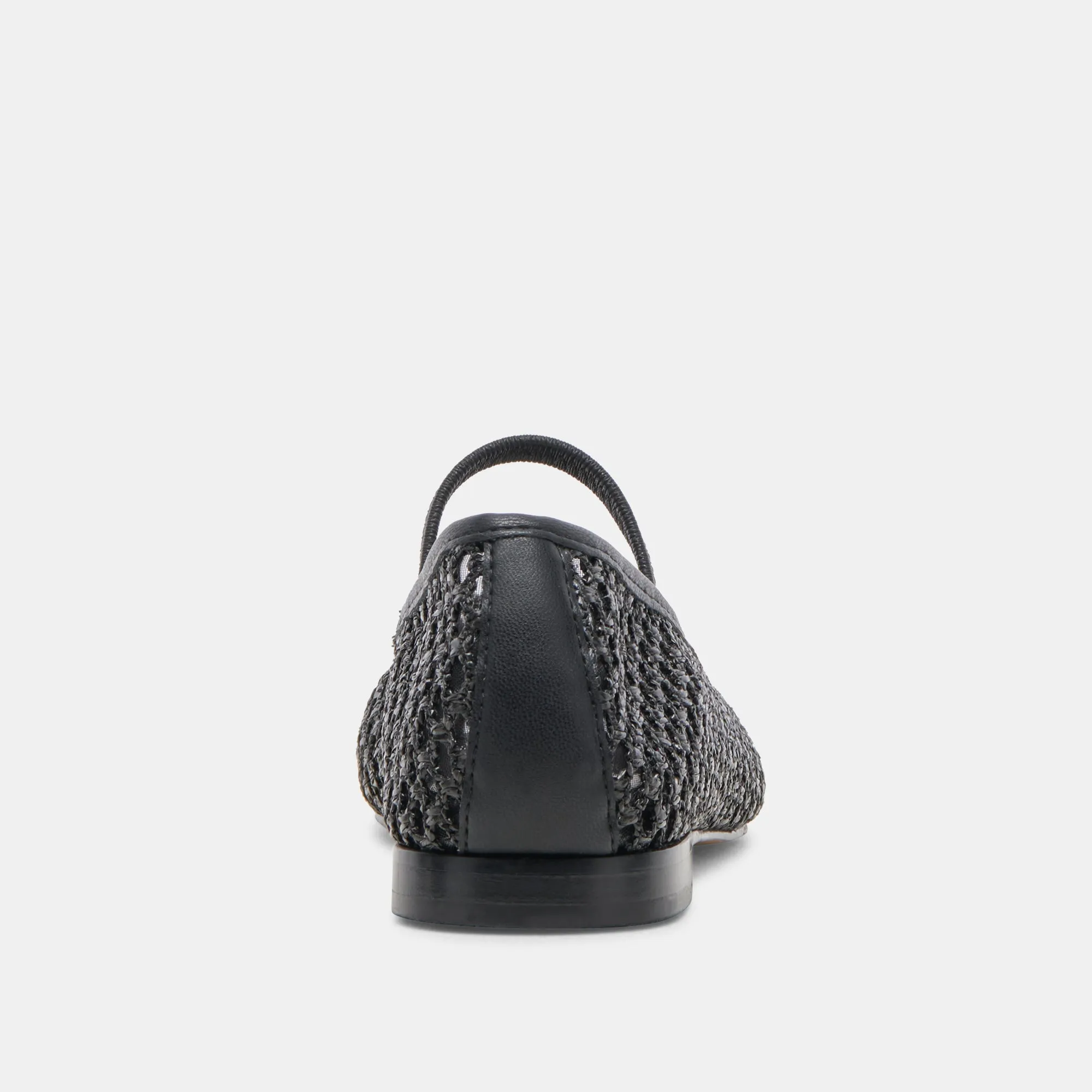 CARIN BALLERINES EN RAFFIA ONYX
