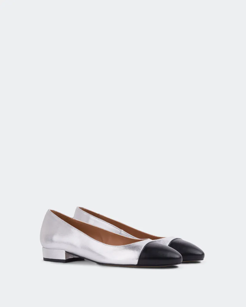 Chuda Cuir Argenté