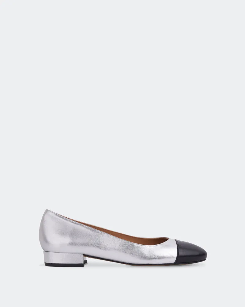 Chuda Cuir Argenté