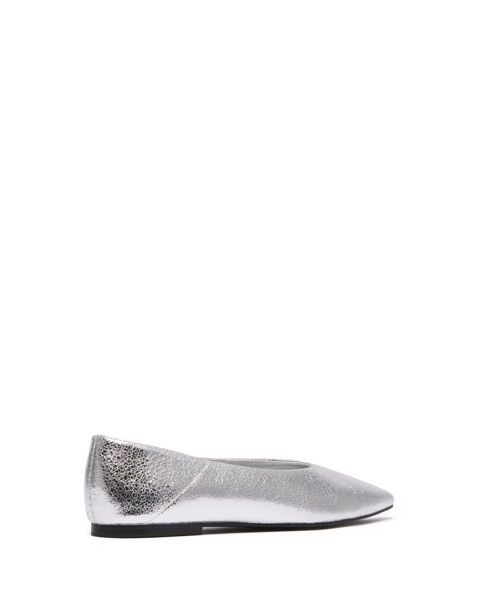 Clara Pointed Flat Argent