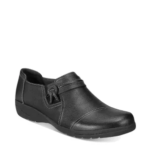 Clarks Femme Cheyn Madi Escarpins en Cuir à Enfiler Noir