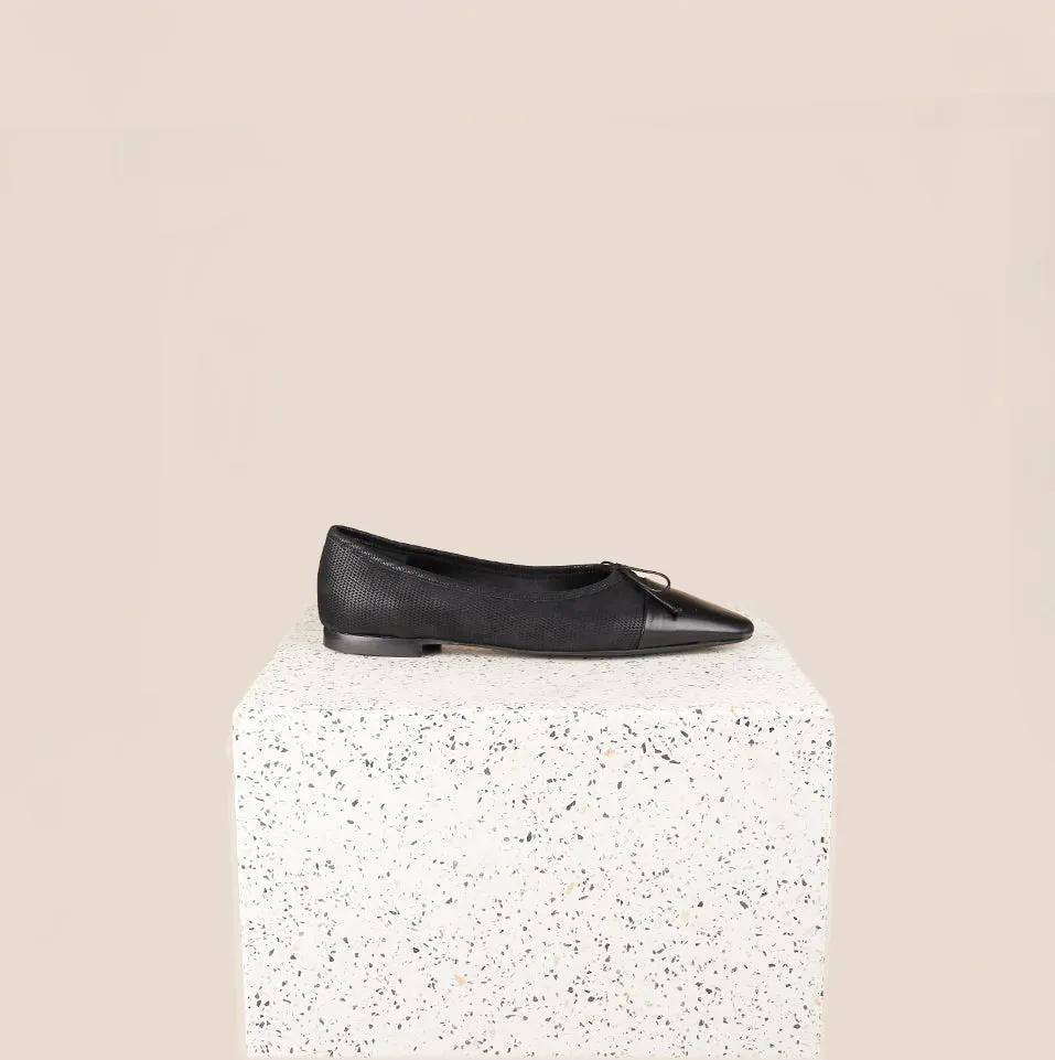 Como - Diamant Noir/Cuir Noir