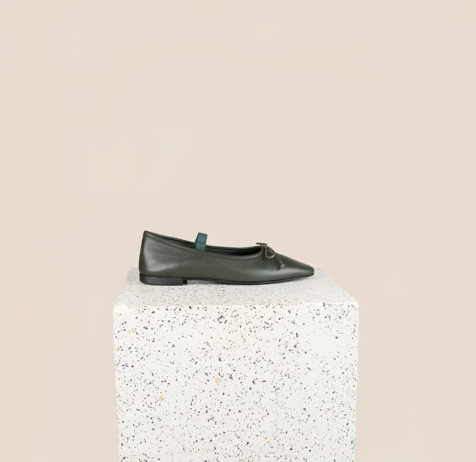 Sangle Como - Cuir Olive