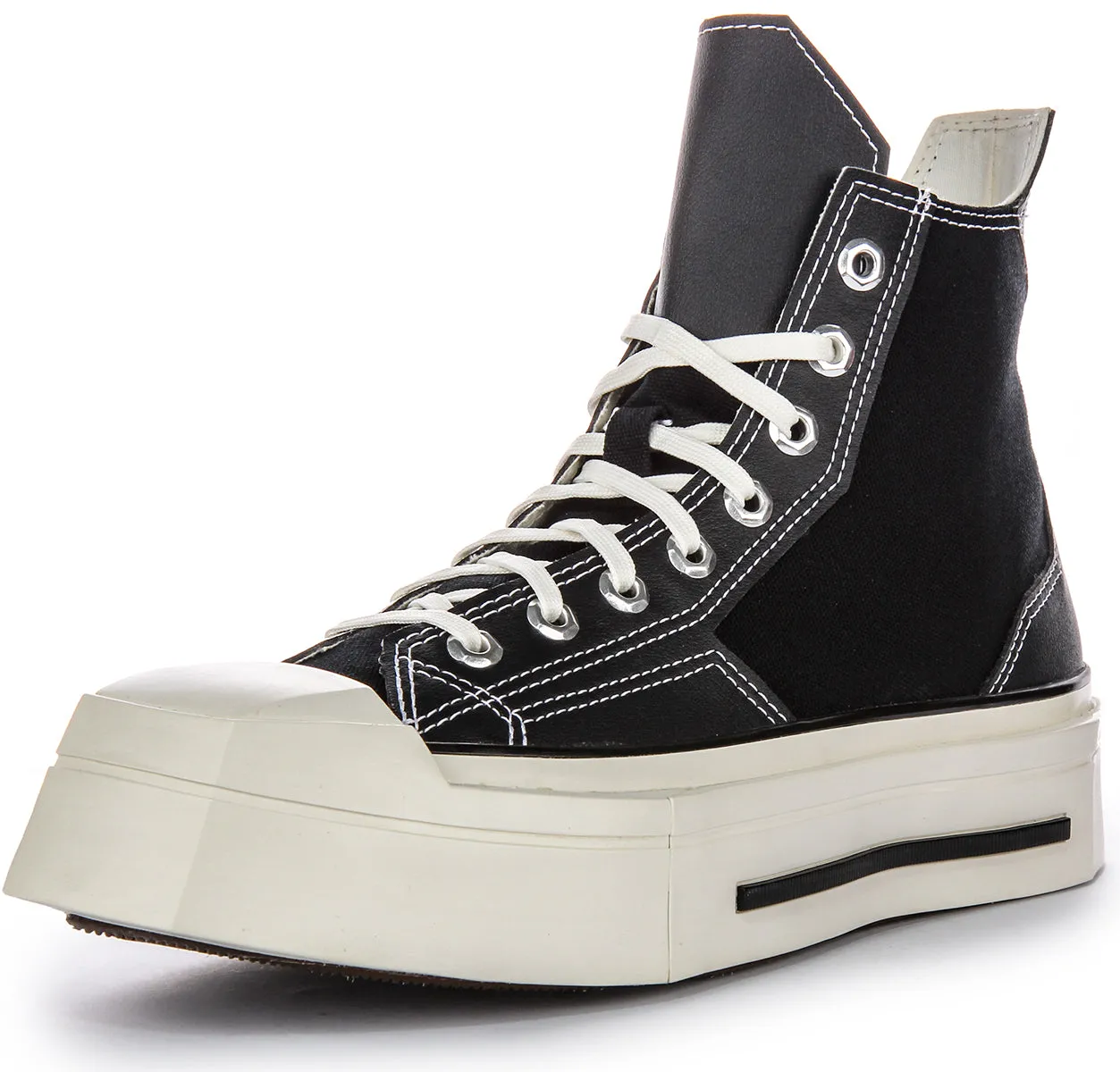 Converse Chuck 70s A06435C De Luxe Squared Haut en Noir Chaussures Converse