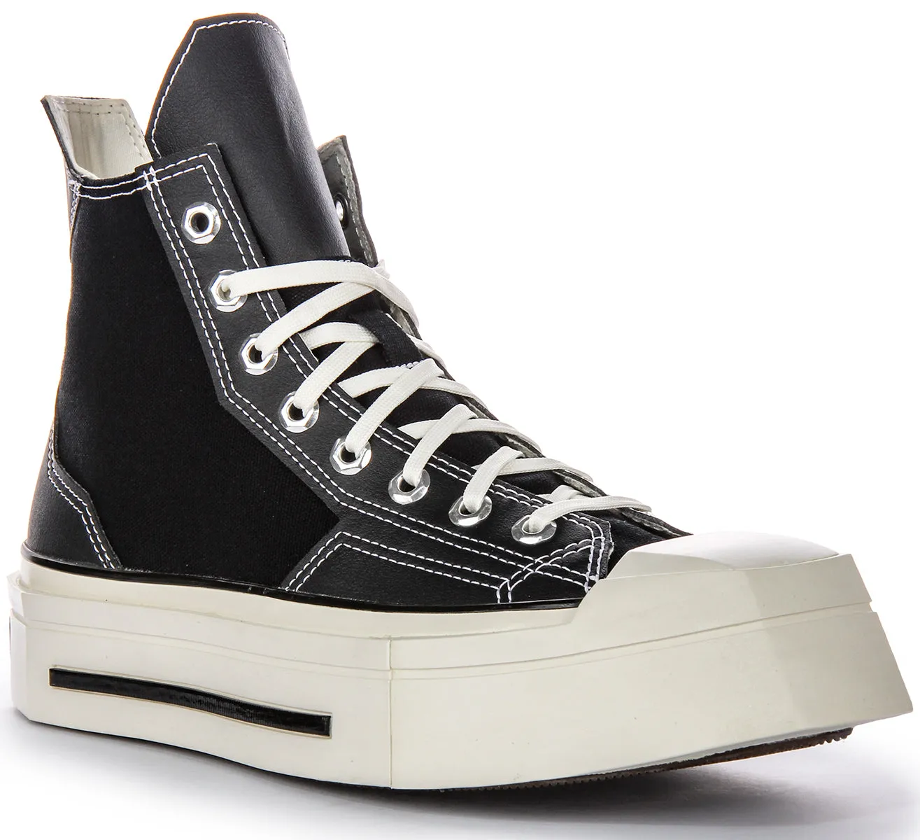 Converse Chuck 70s A06435C De Luxe Squared Haut en Noir Chaussures Converse
