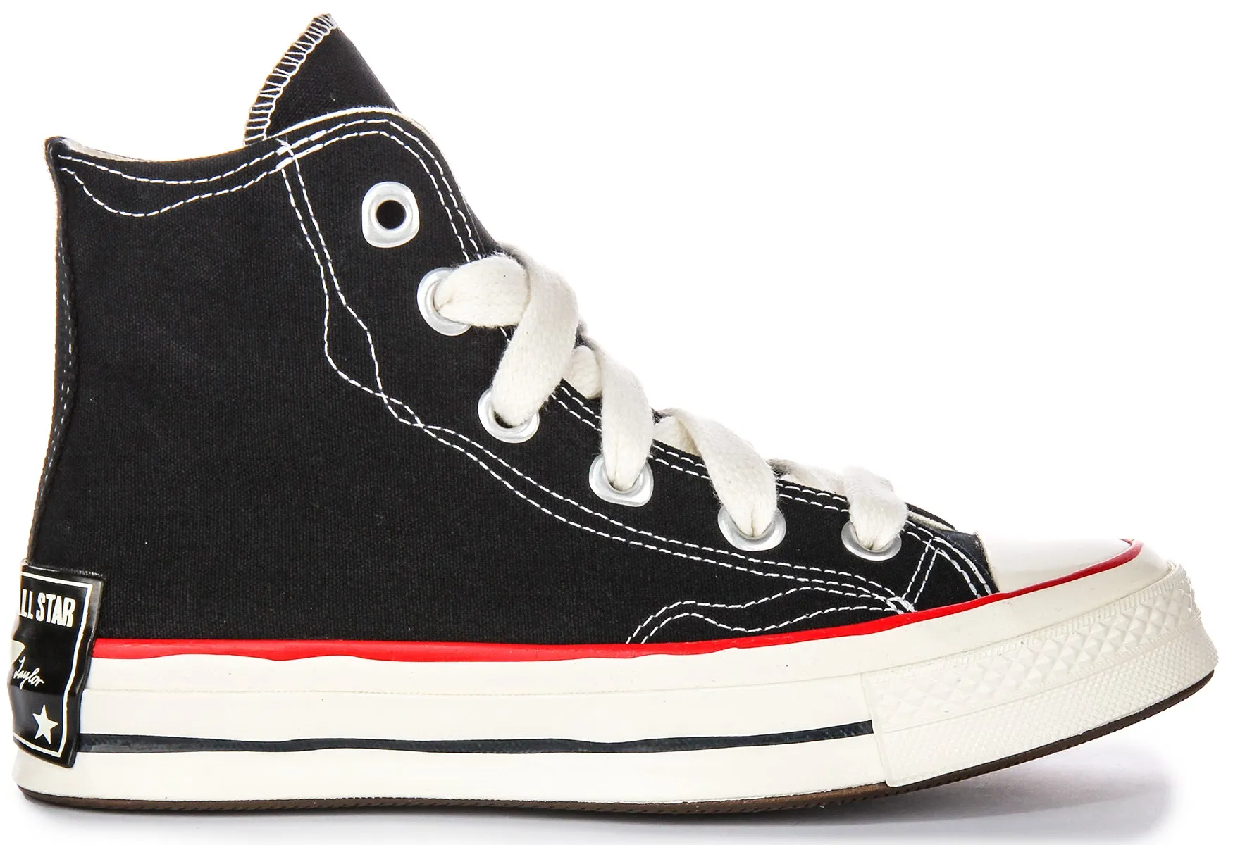 Converse Chuck 70s Sketch Haut A09139C en Noir et Blanc Chaussures Converse