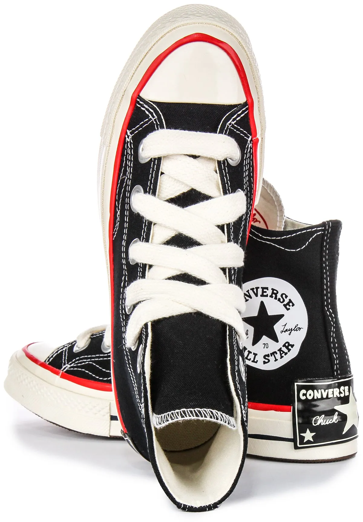 Converse Chuck 70s Sketch Haut A09139C en Noir et Blanc Chaussures Converse