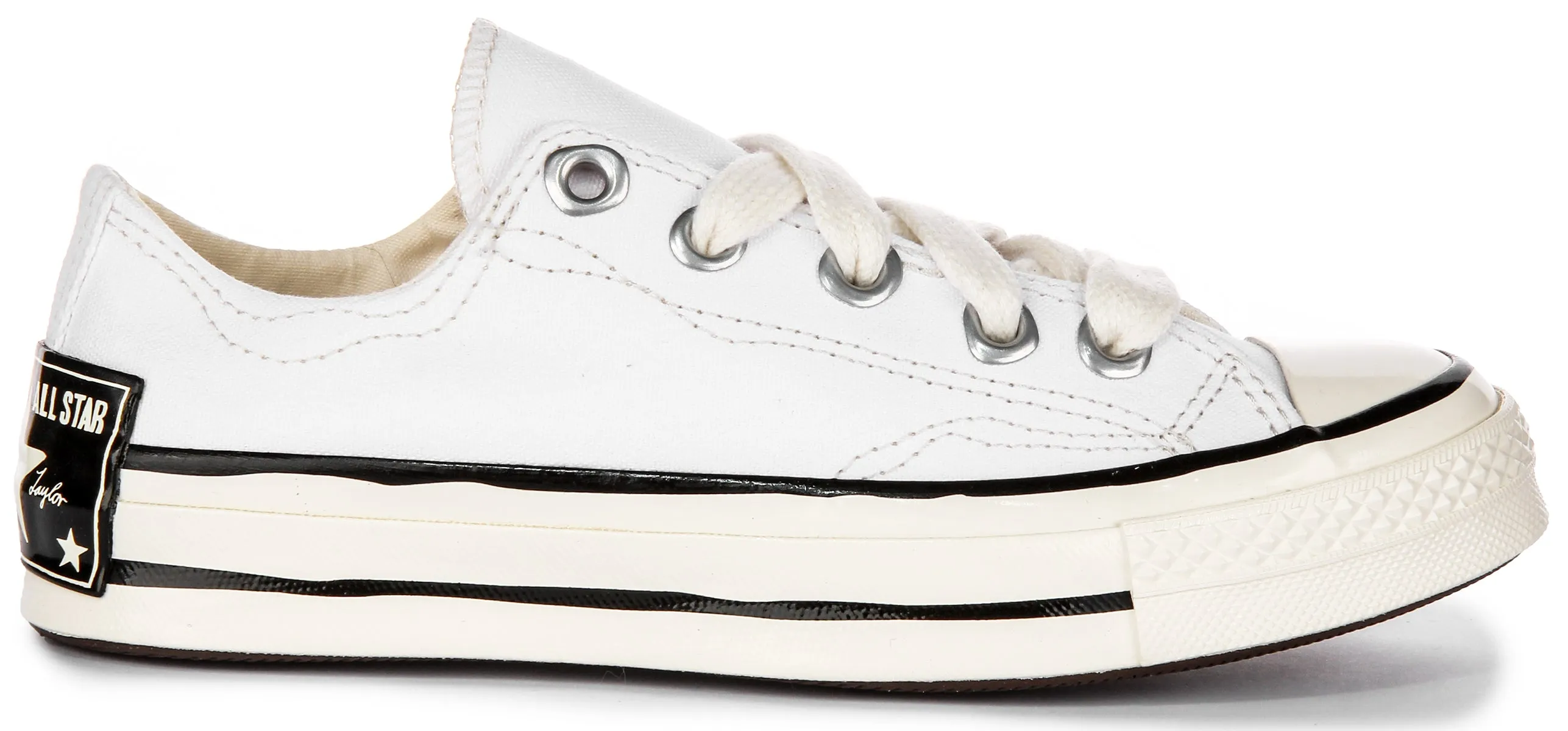 Converse Chuck 70s Sketch Low A08525C en blanc
